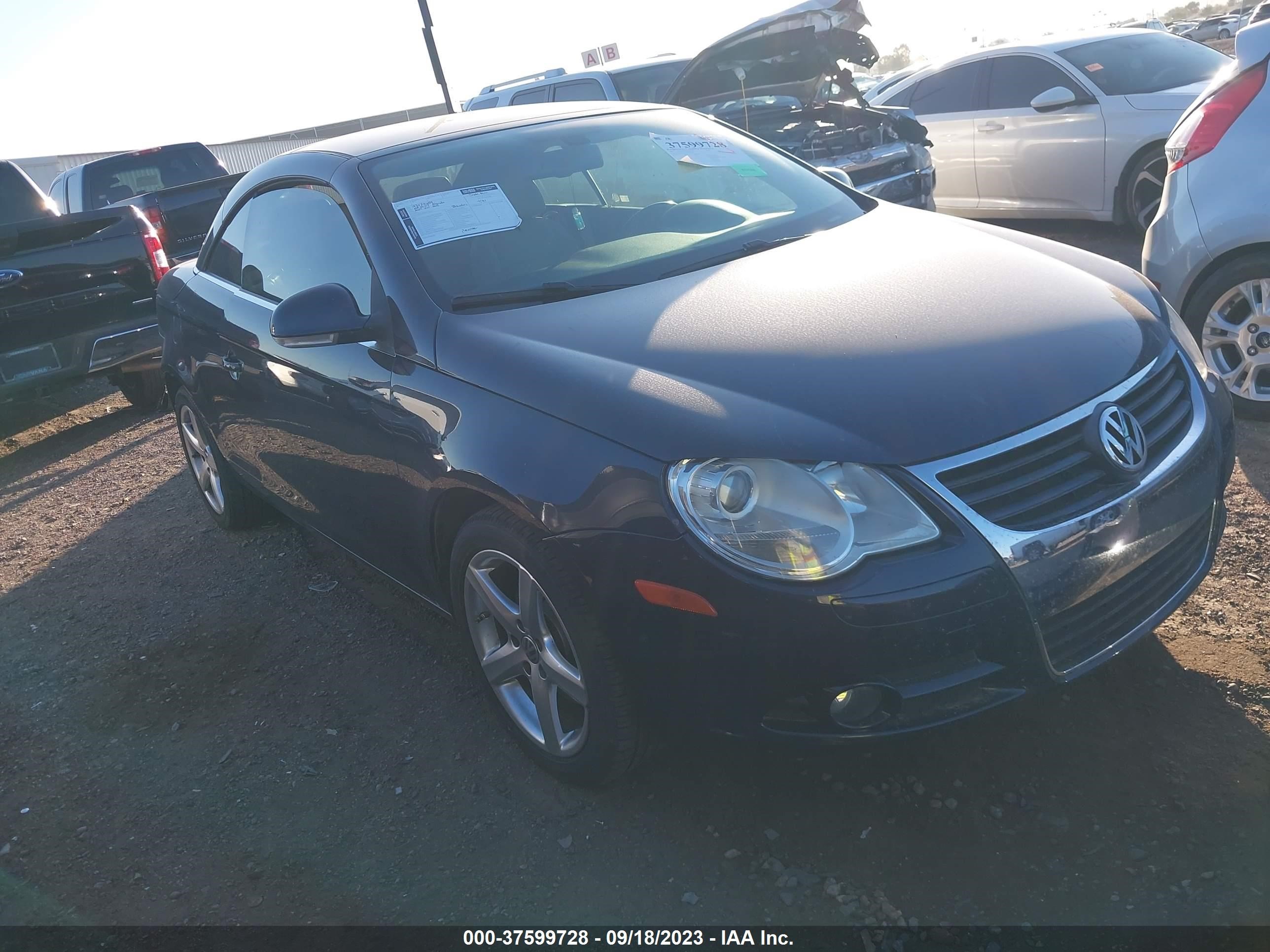 VOLKSWAGEN EOS 2007 wvwda71f47v025605