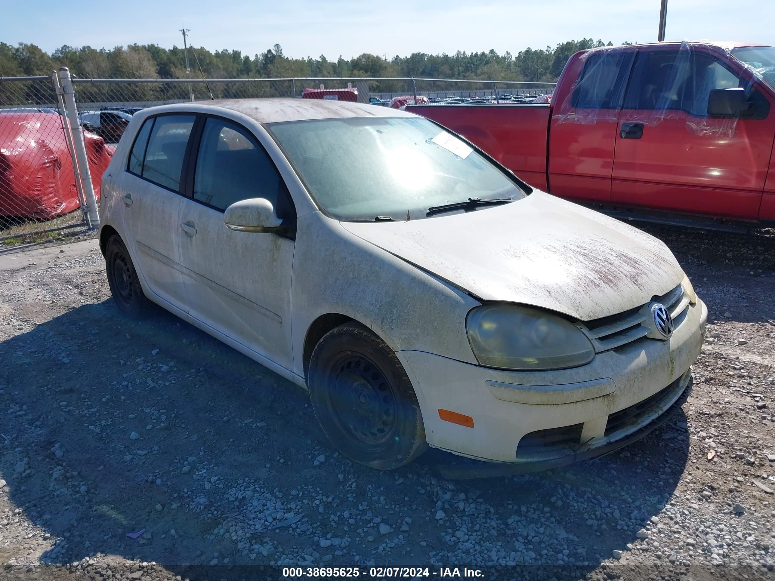 VOLKSWAGEN GOLF 2008 wvwda71k08w020863