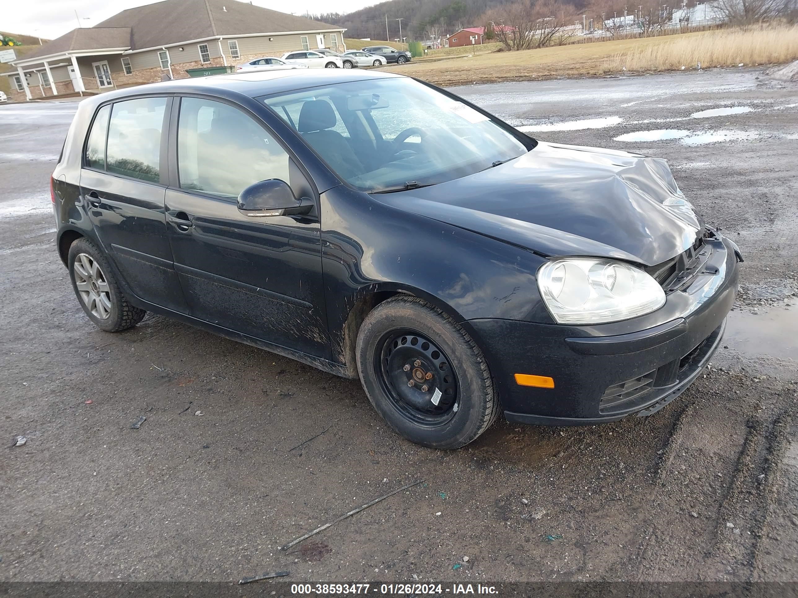 VOLKSWAGEN GOLF 2008 wvwda71k38w248548