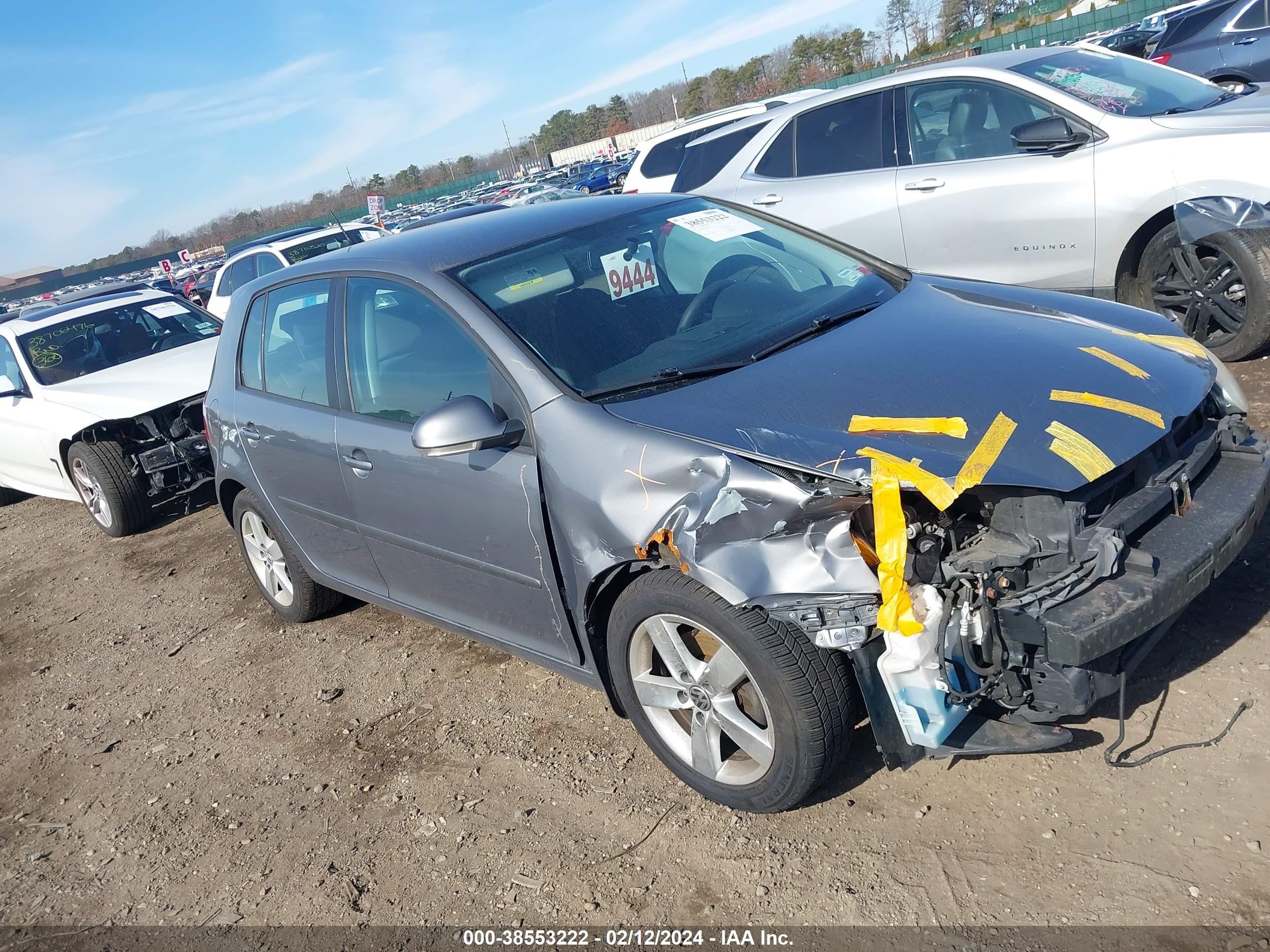 VOLKSWAGEN GOLF 2009 wvwda71k49w076712