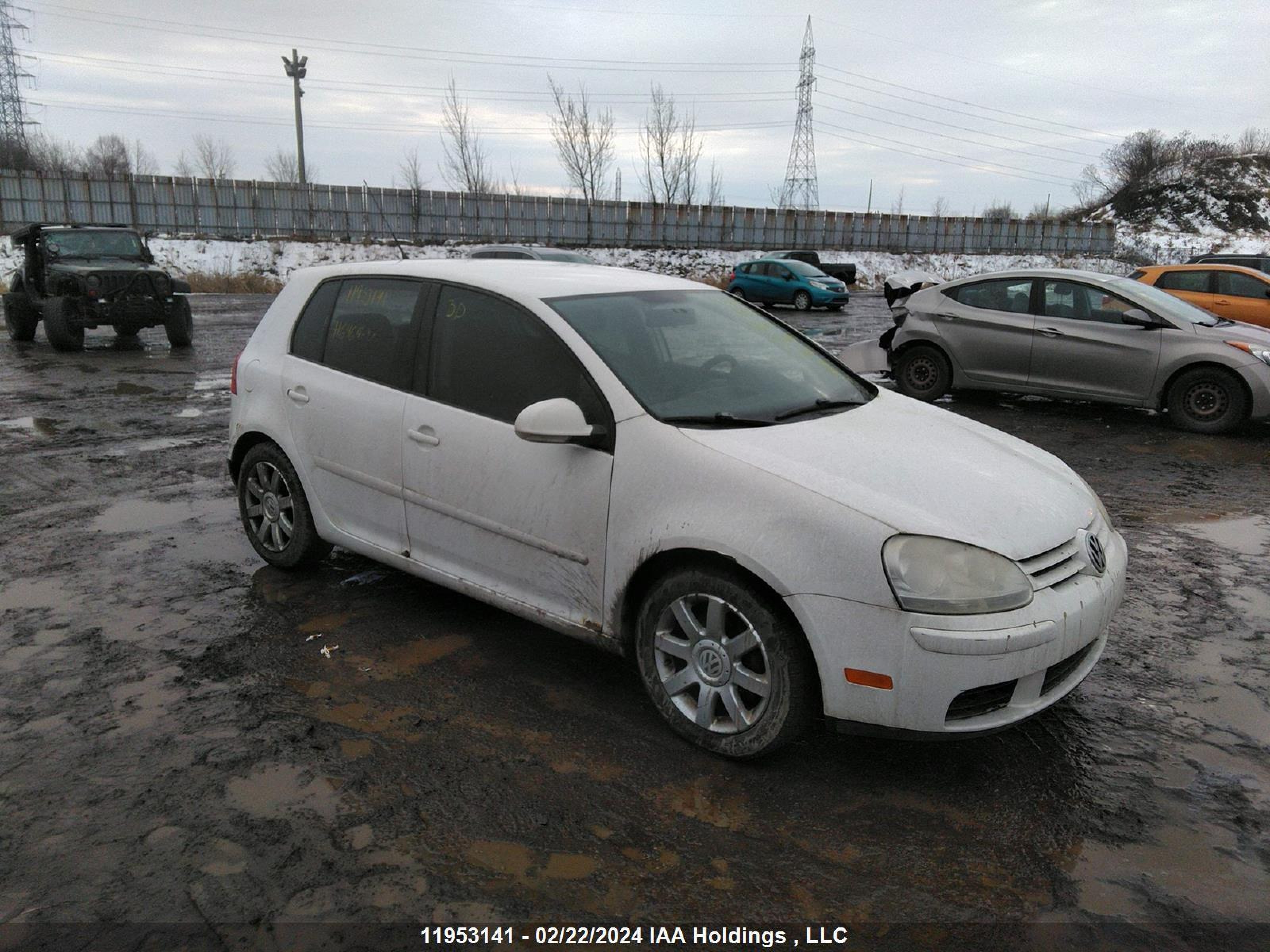 VOLKSWAGEN GOLF 2009 wvwda71k49w116464