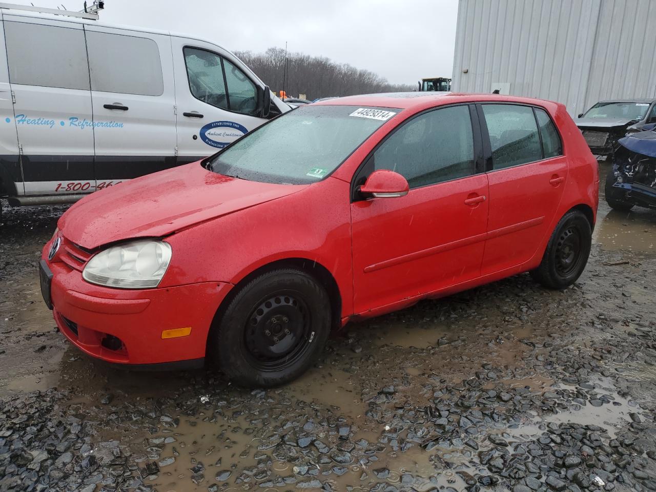 VOLKSWAGEN GOLF 2008 wvwda71k78w118109