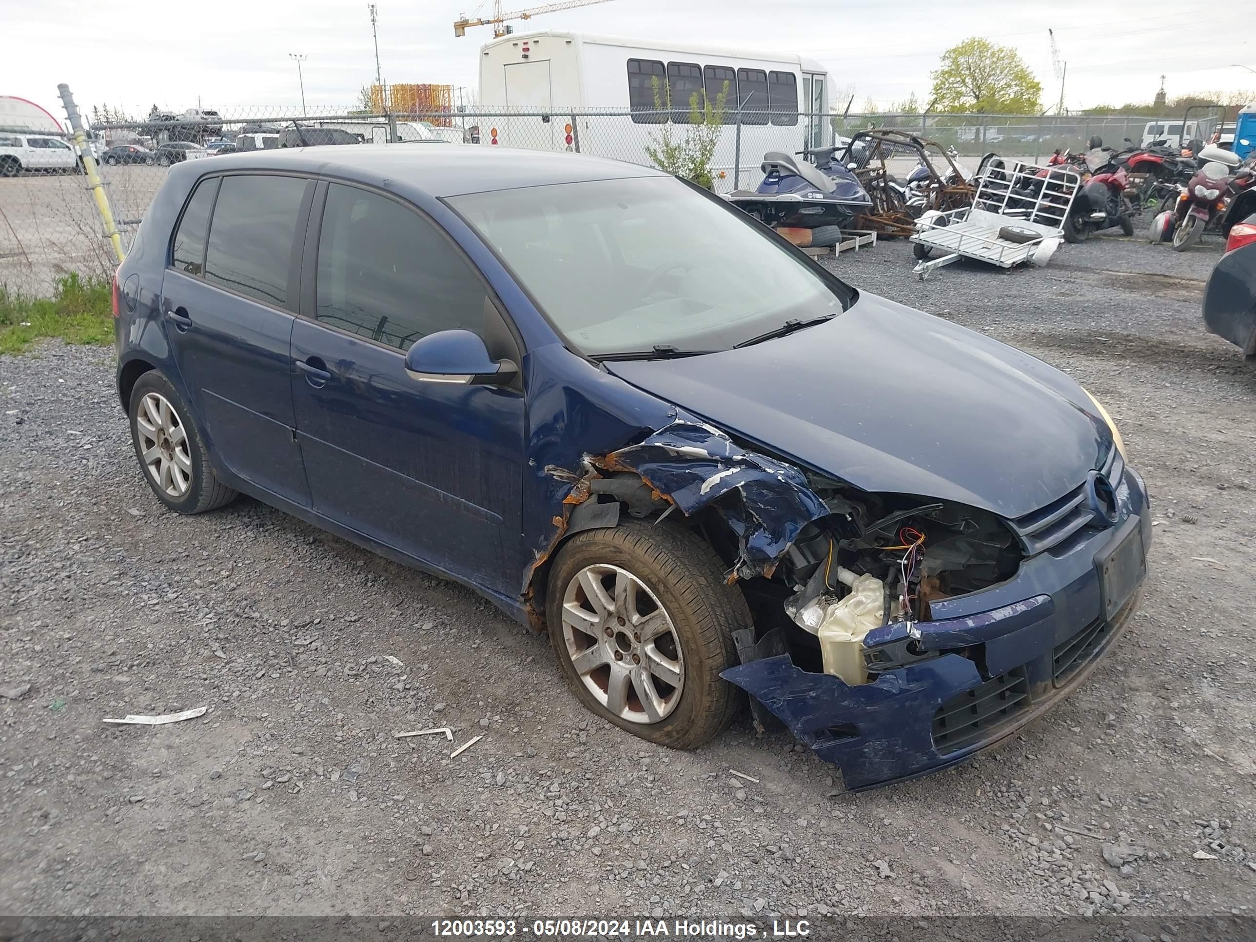 VOLKSWAGEN GOLF 2008 wvwda71k78w278121