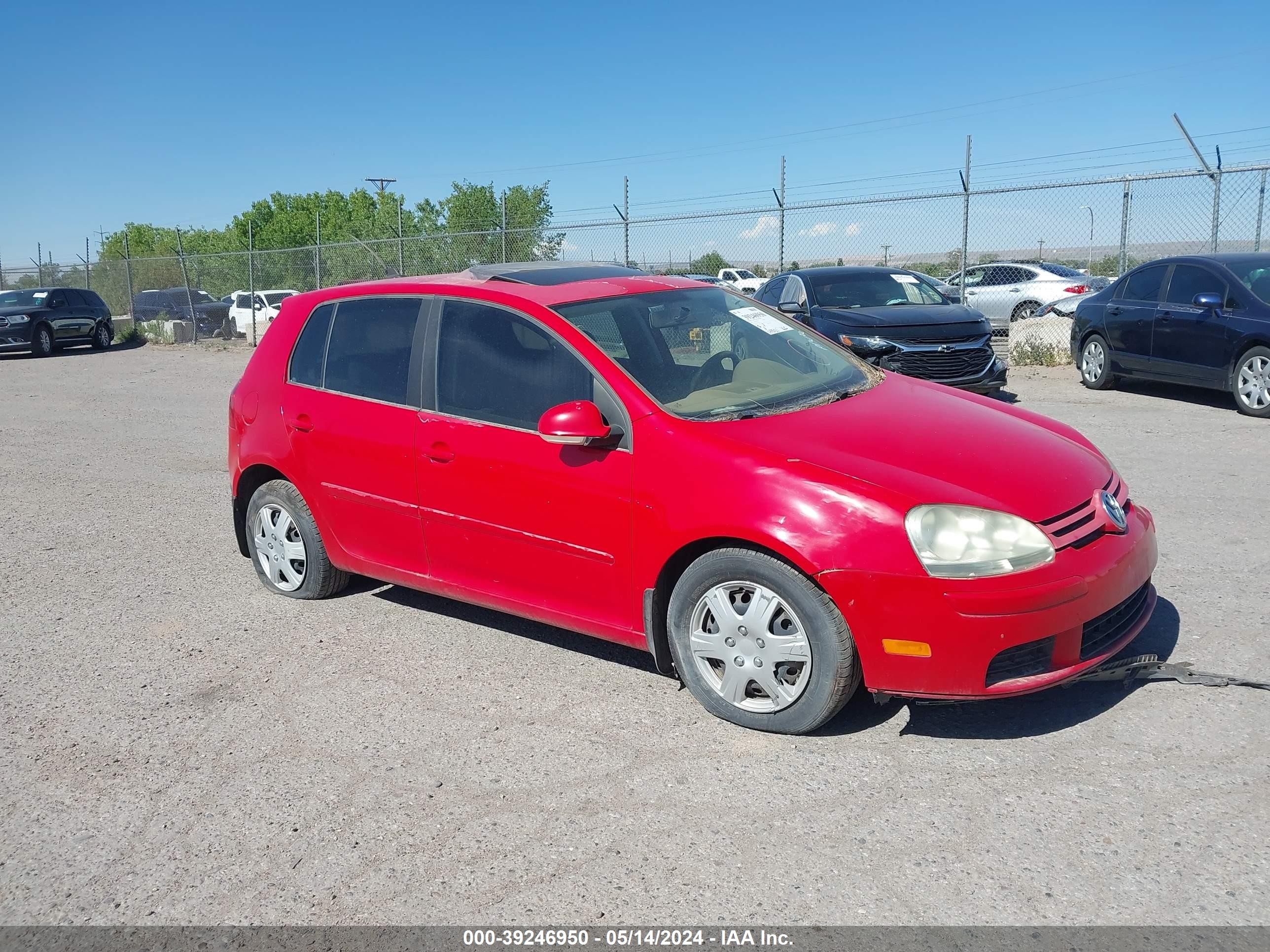 VOLKSWAGEN GOLF 2008 wvwda71k88w201953