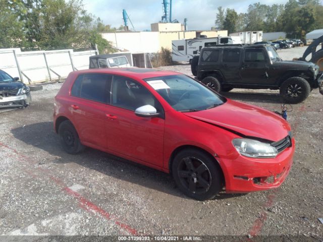 VOLKSWAGEN GOLF 2010 wvwda7aj0aw307343