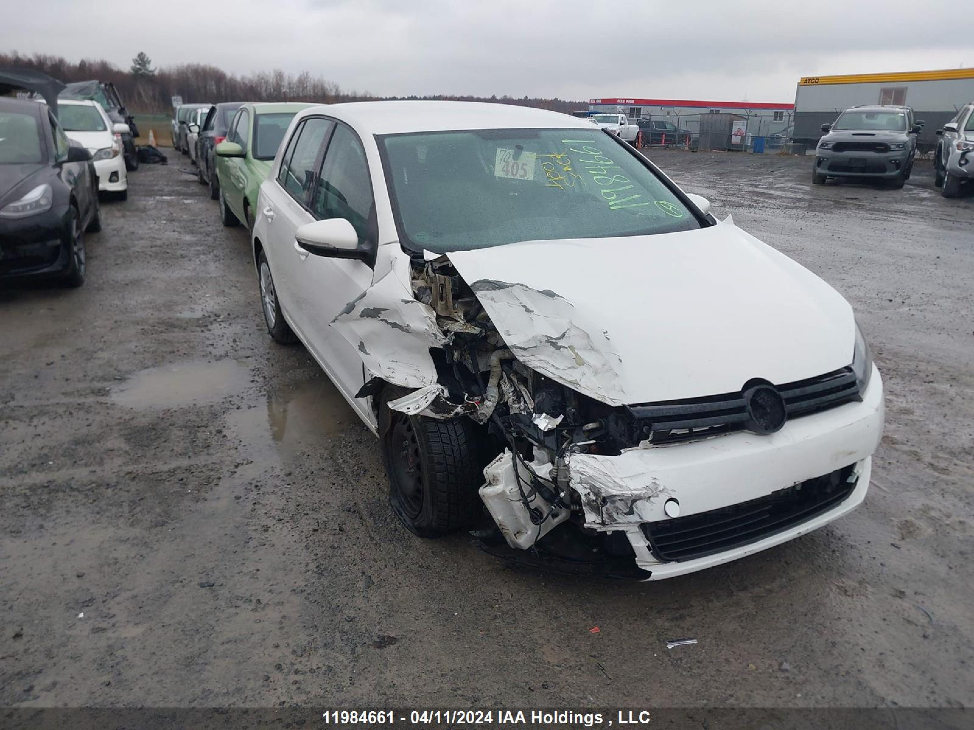 VOLKSWAGEN GOLF 2012 wvwda7aj3cw281484