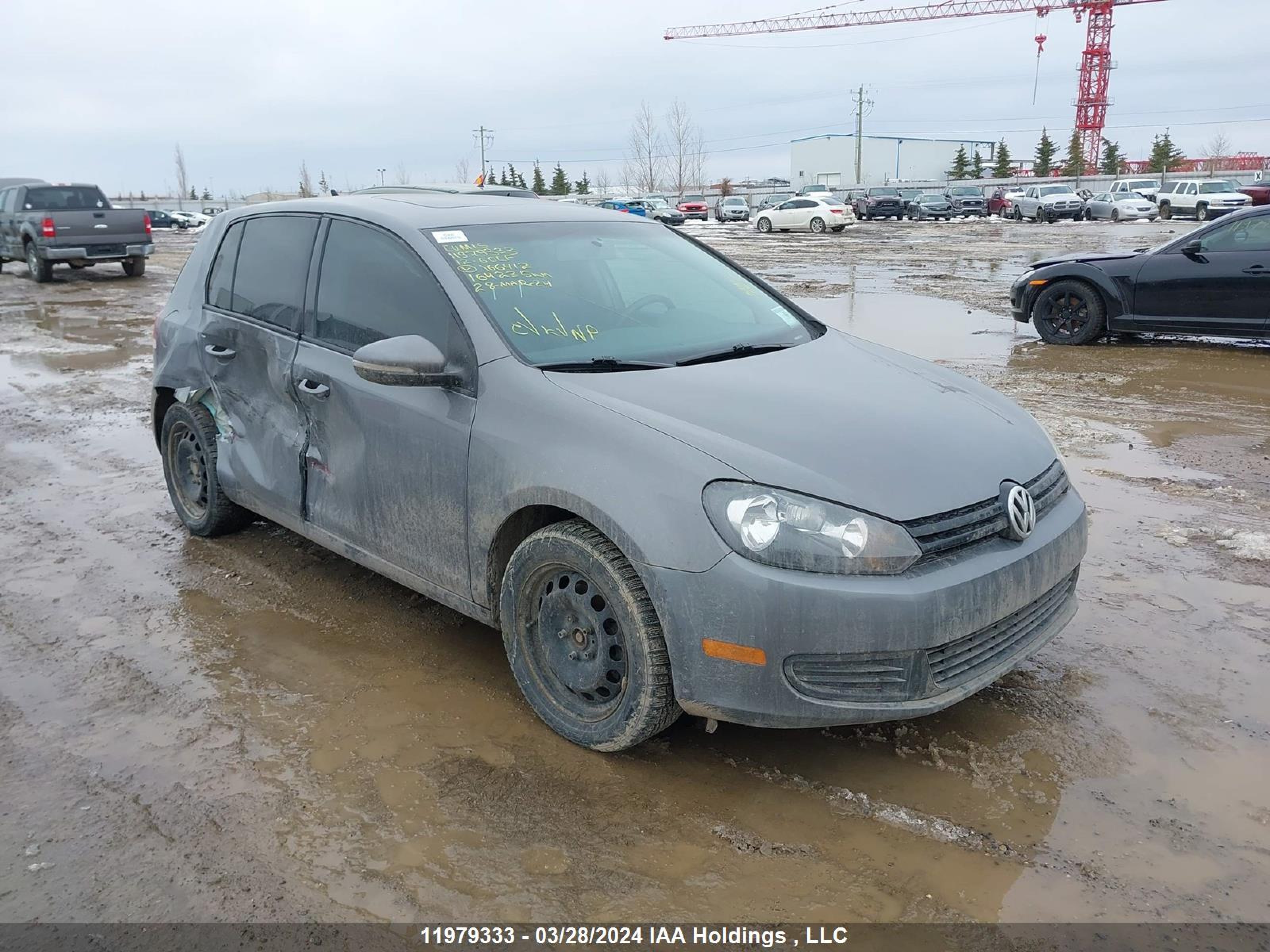 VOLKSWAGEN GOLF 2012 wvwda7aj6cw166412