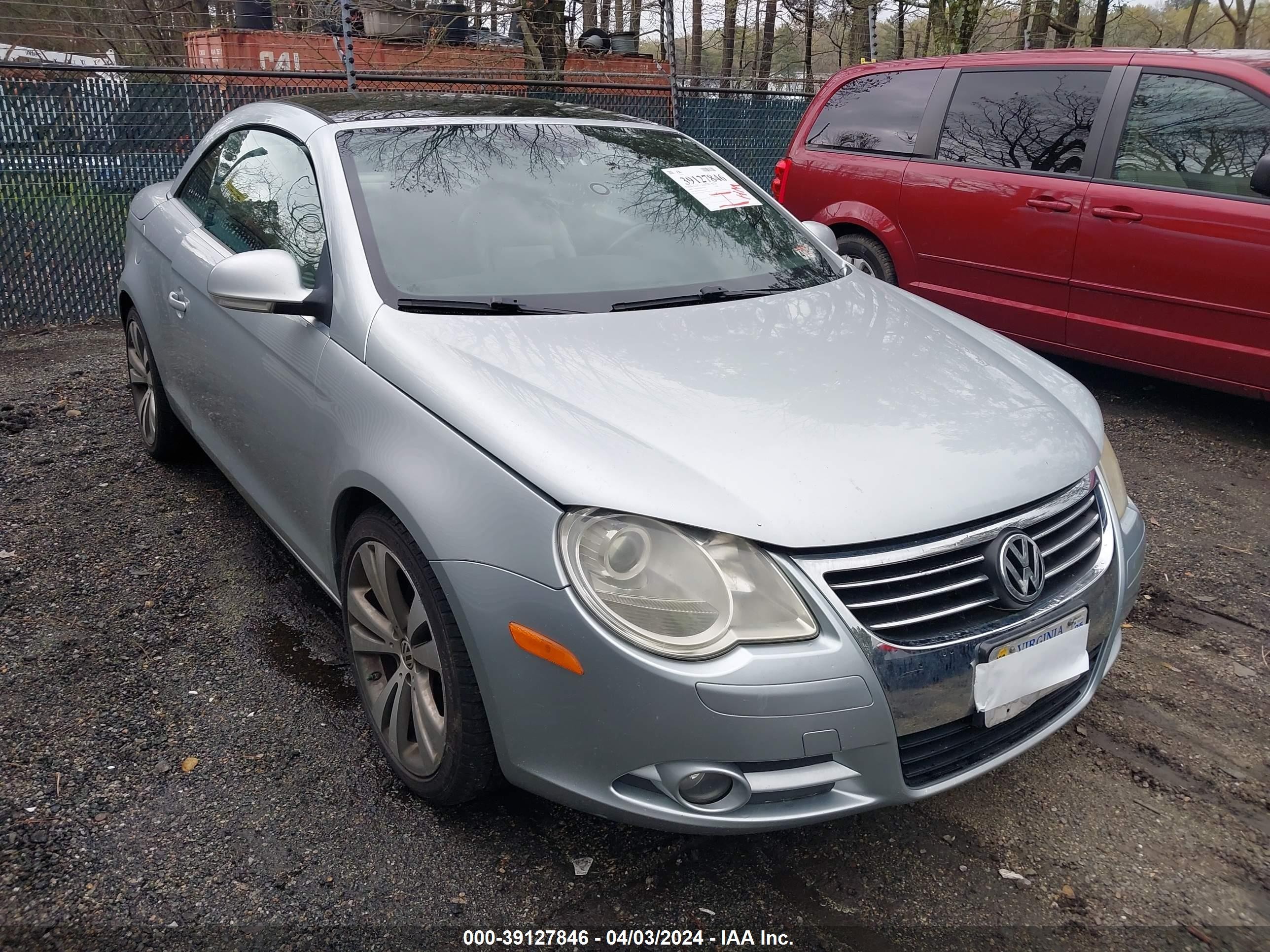 VOLKSWAGEN EOS 2008 wvwdb71fx8v057005