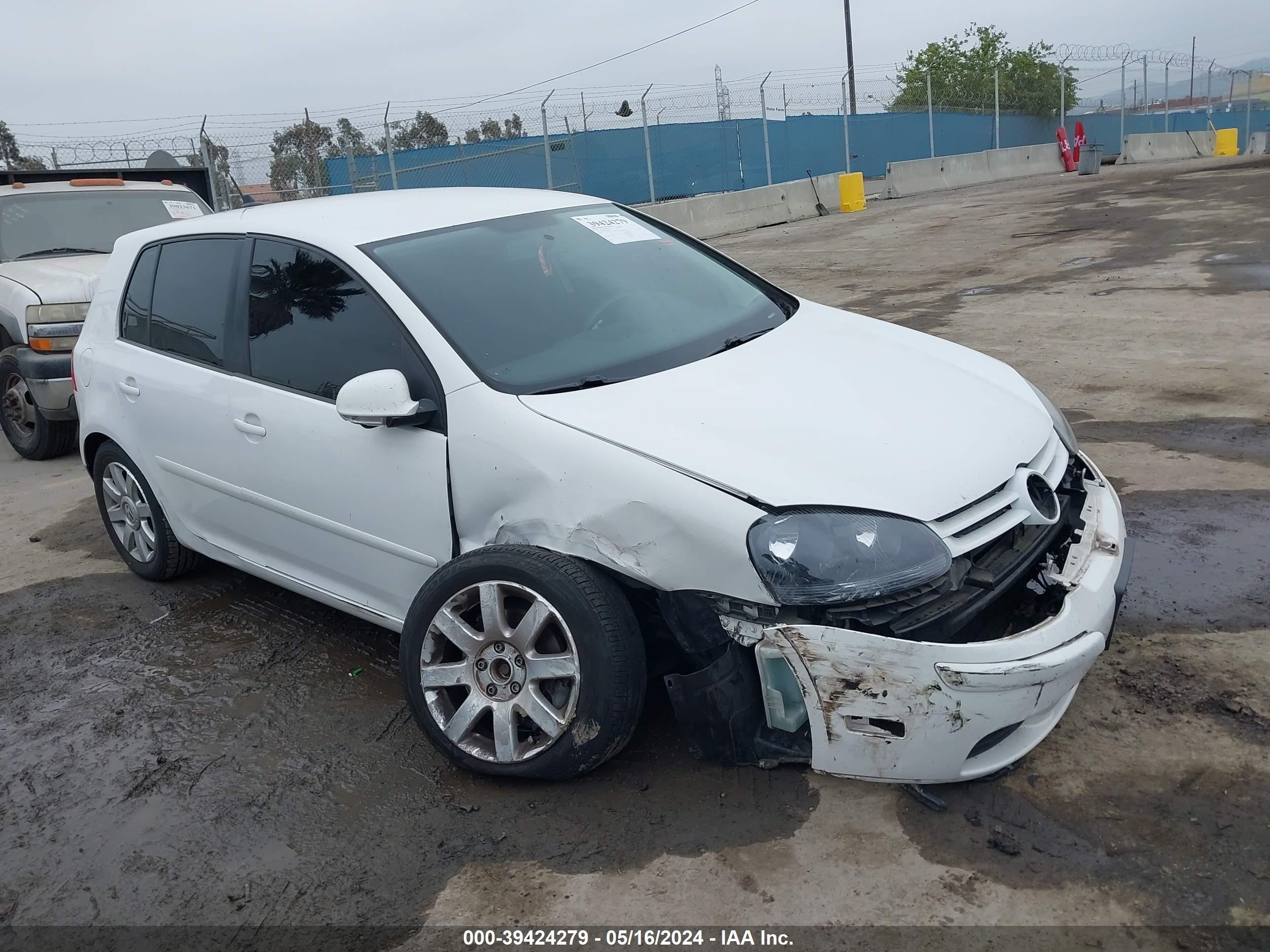 VOLKSWAGEN GOLF 2008 wvwdb71k38w238955