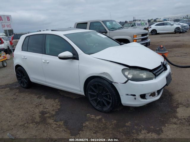 VOLKSWAGEN GOLF 2012 wvwdb7aj9cw320673