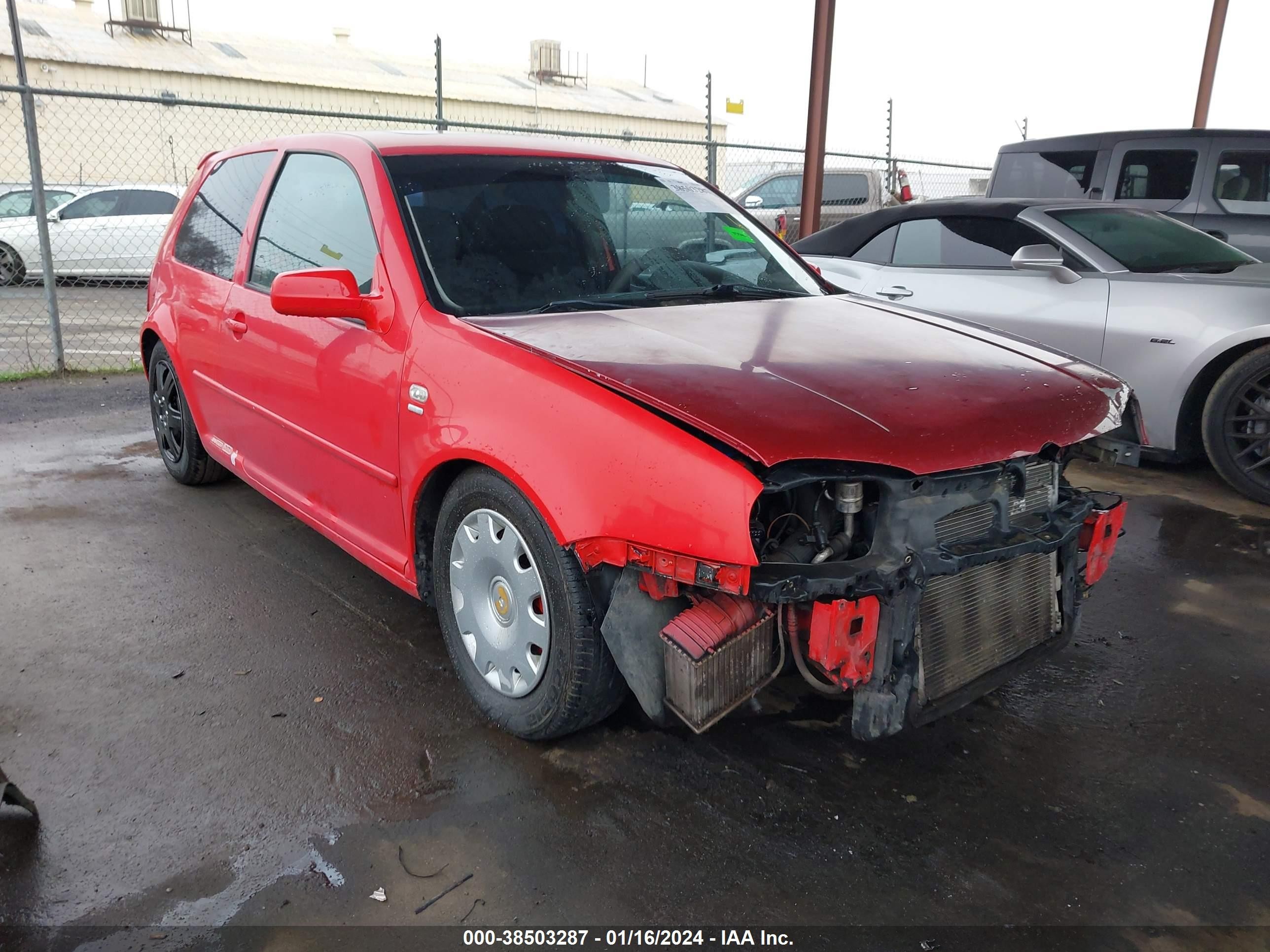 VOLKSWAGEN GTI 2000 wvwdh21j3yw641648