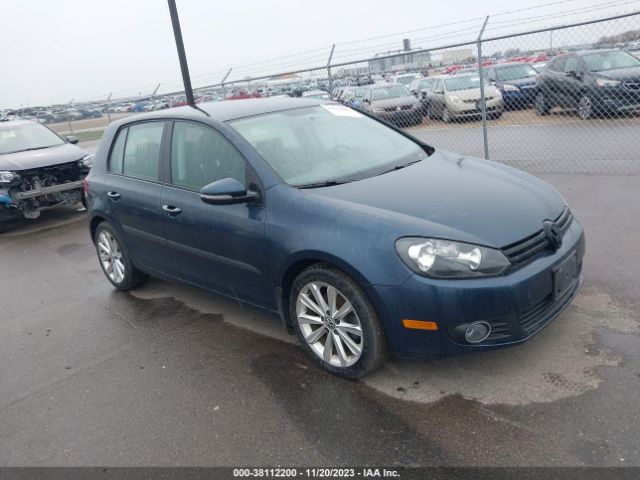 VOLKSWAGEN GOLF 2012 wvwdm7aj0cw092413