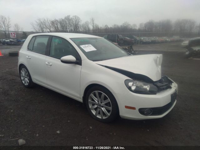 VOLKSWAGEN GOLF 2011 wvwdm7aj1bw348184