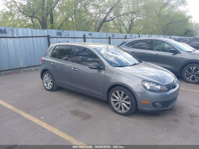 VOLKSWAGEN GOLF 2012 wvwdm7aj1cw027912