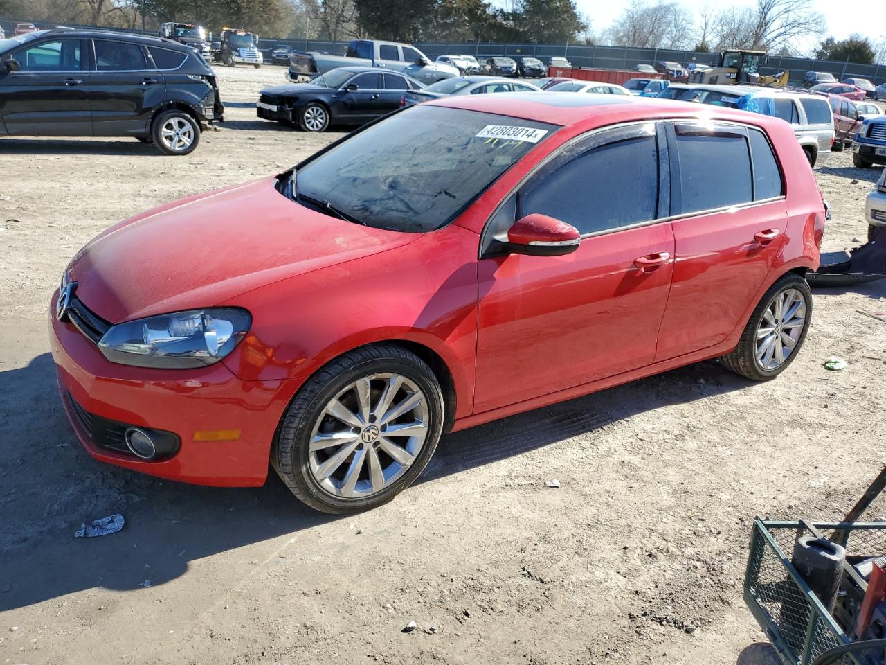 VOLKSWAGEN GOLF 2012 wvwdm7aj9cw286552