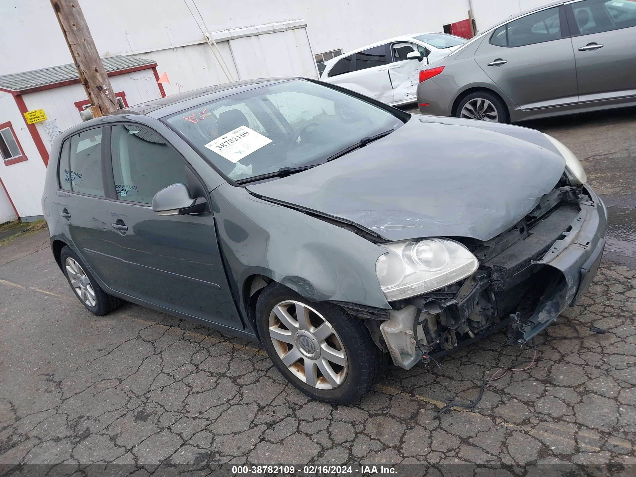 VOLKSWAGEN GOLF 2007 wvwdr71k07w200223