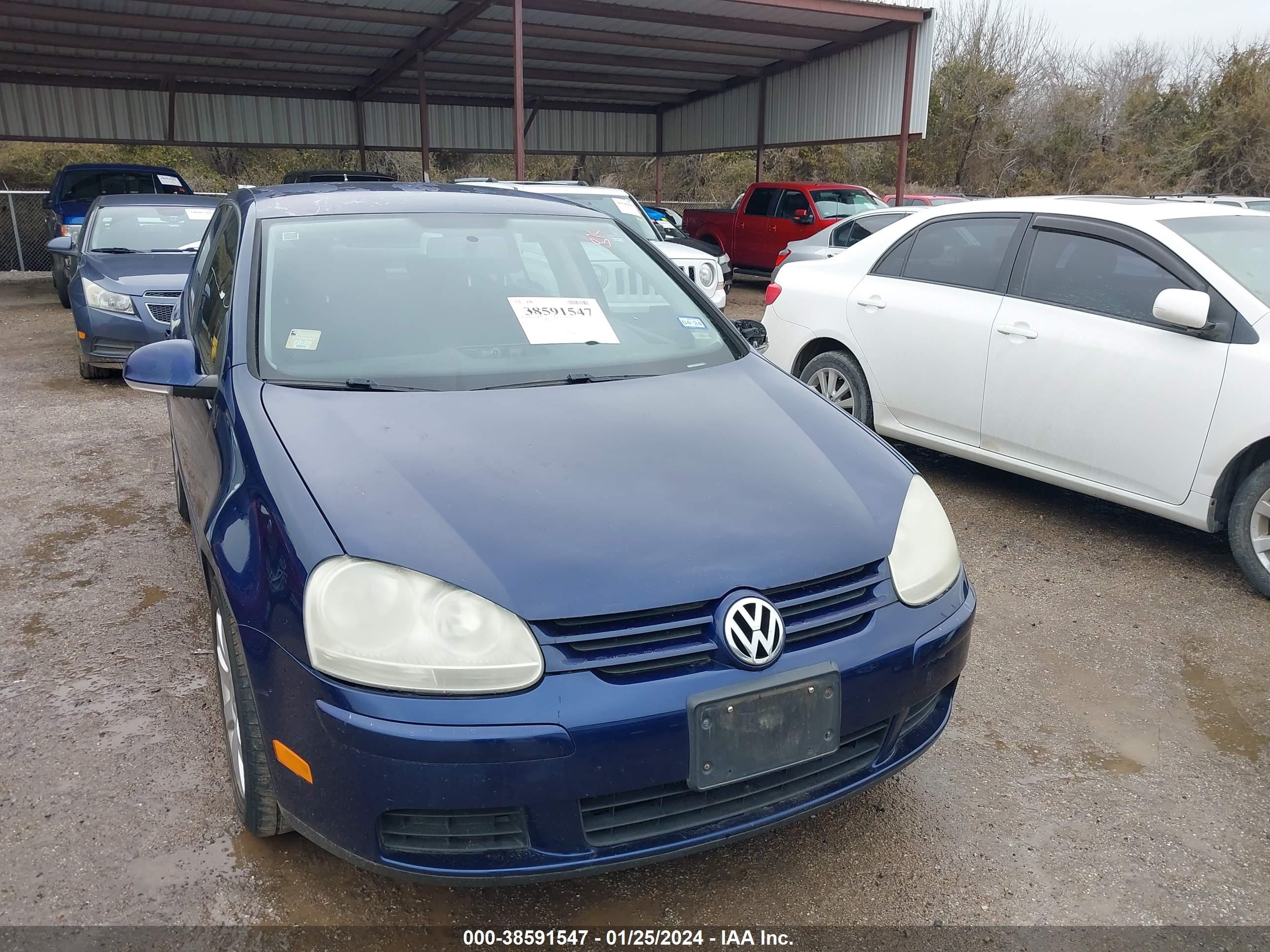 VOLKSWAGEN GOLF 2007 wvwdr71k57w278349