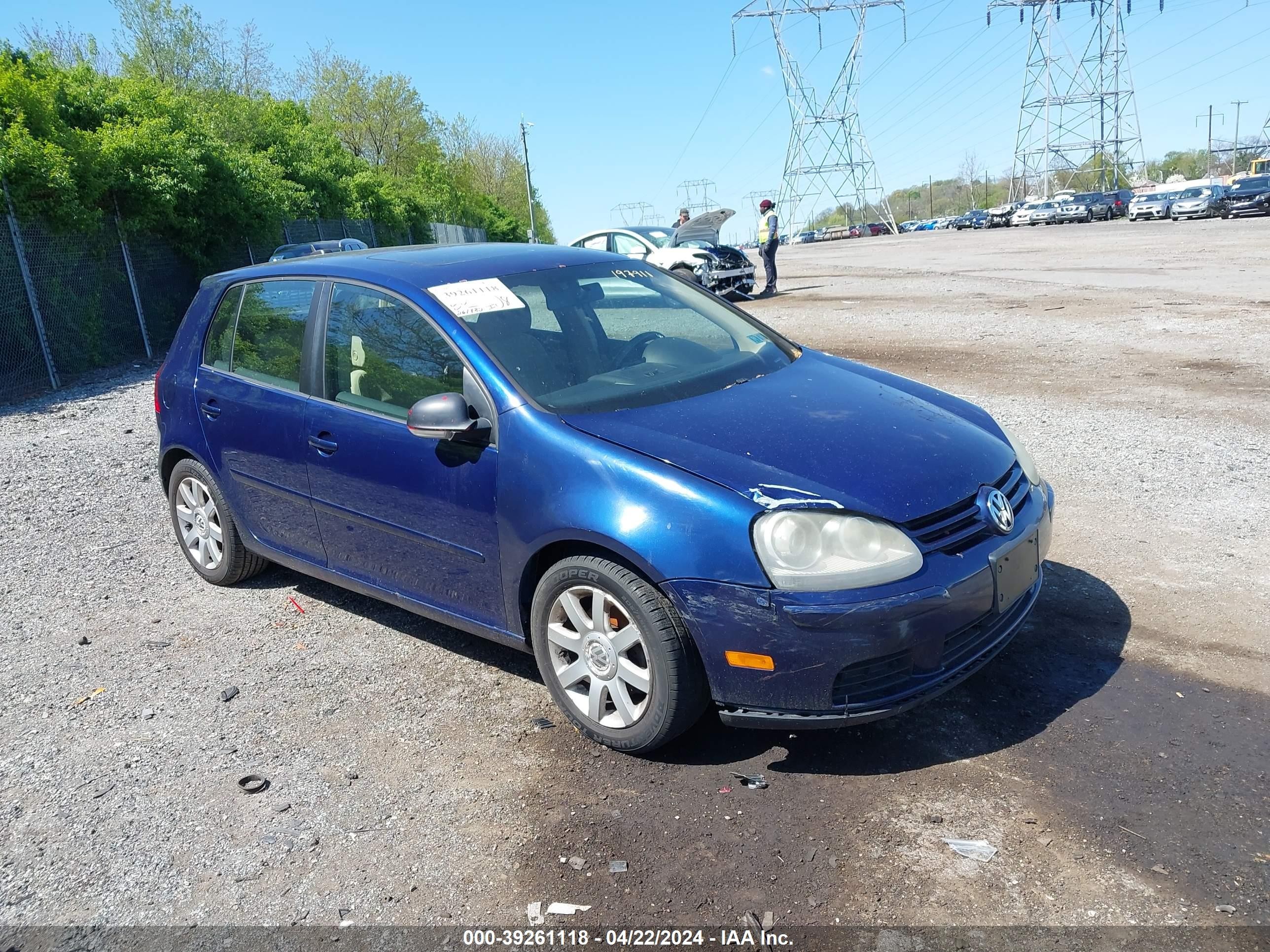 VOLKSWAGEN GOLF 2006 wvwdr71k66w197911