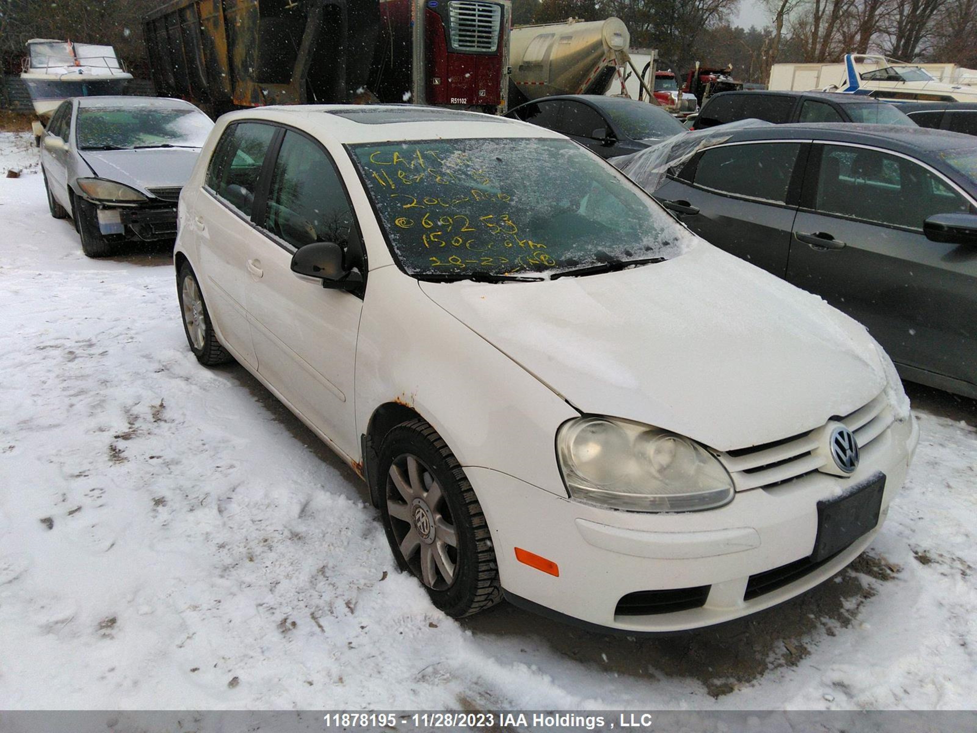 VOLKSWAGEN GOLF 2007 wvwdr71k97w069258