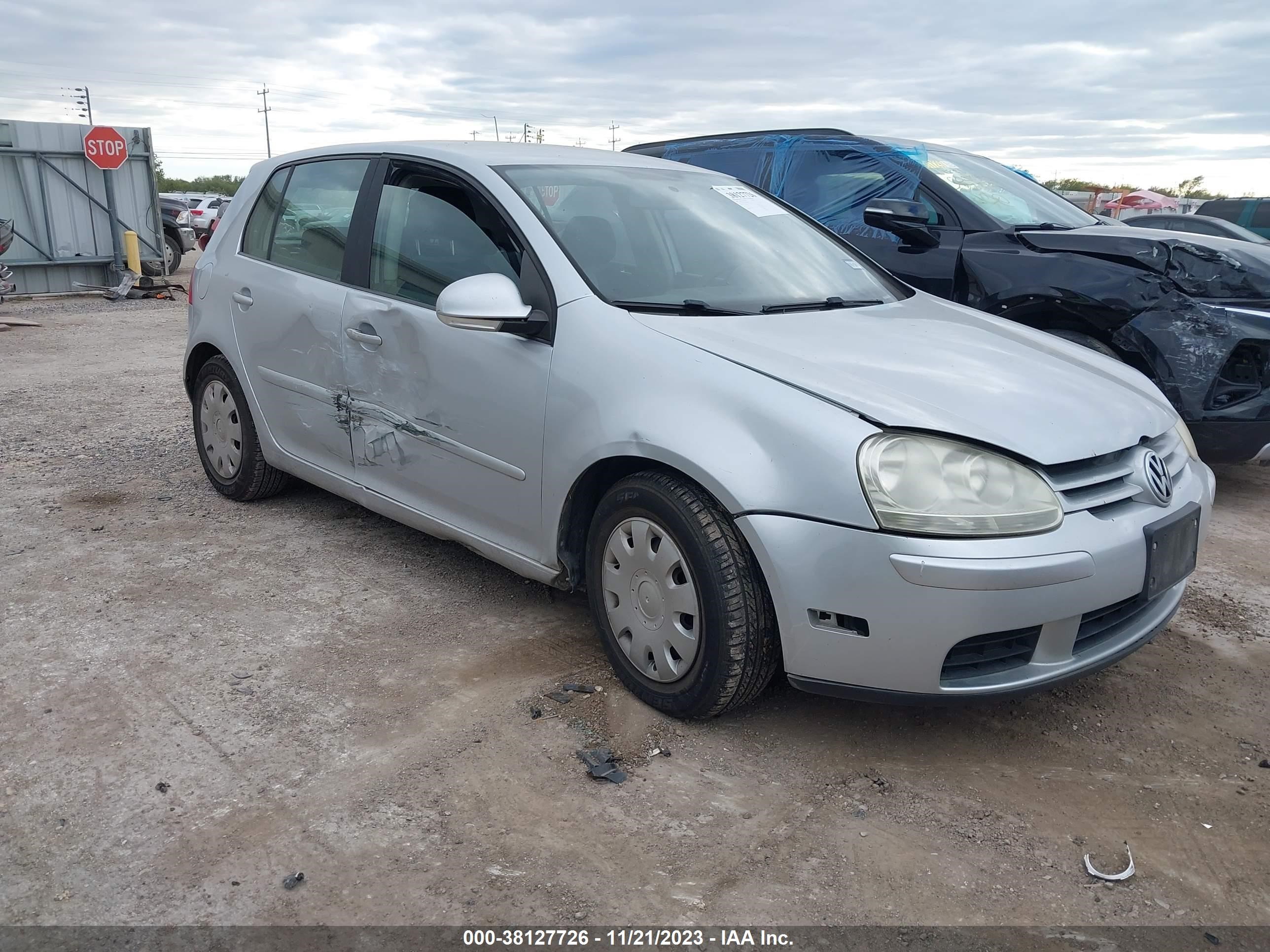 VOLKSWAGEN GOLF 2007 wvwds71k27w280144