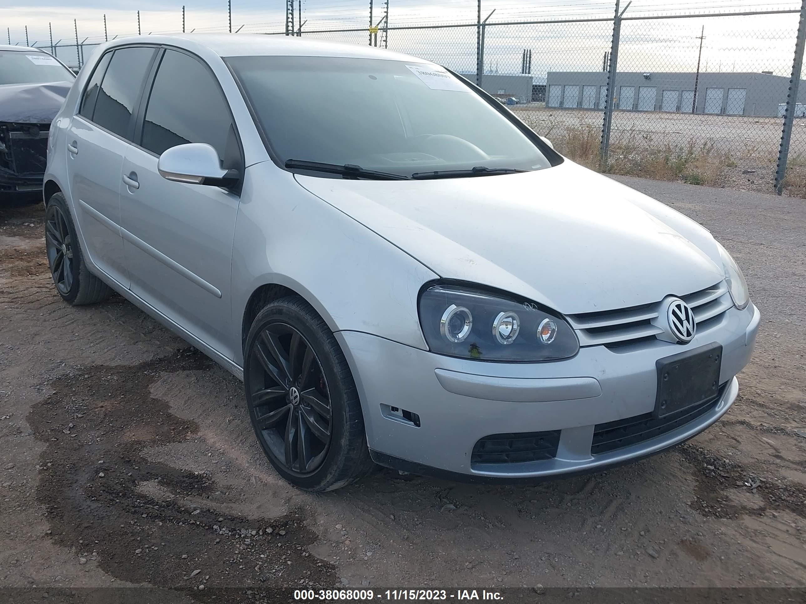 VOLKSWAGEN GOLF 2007 wvwds71k67w267669