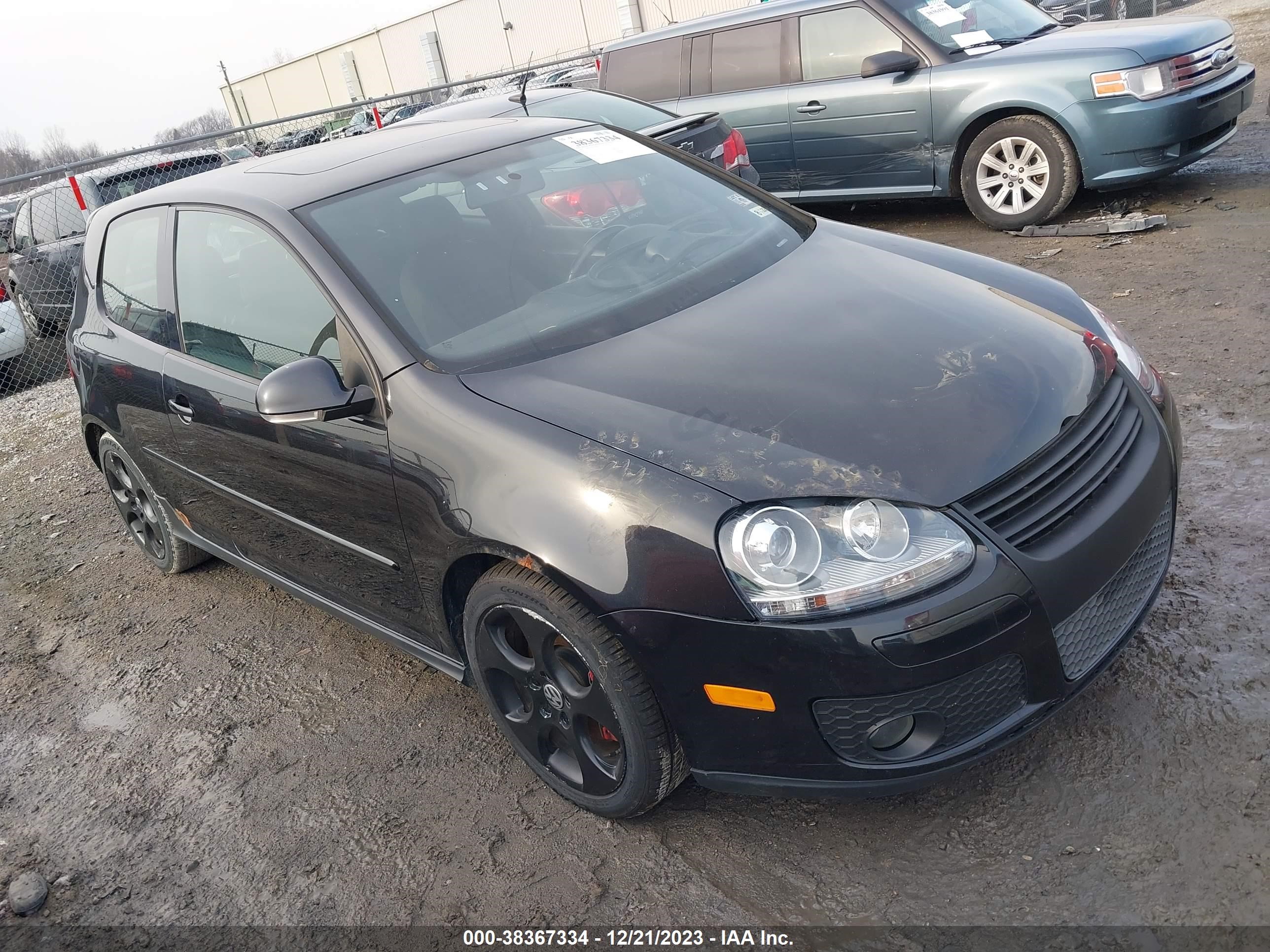 VOLKSWAGEN GTI 2008 wvwed71k18w331603