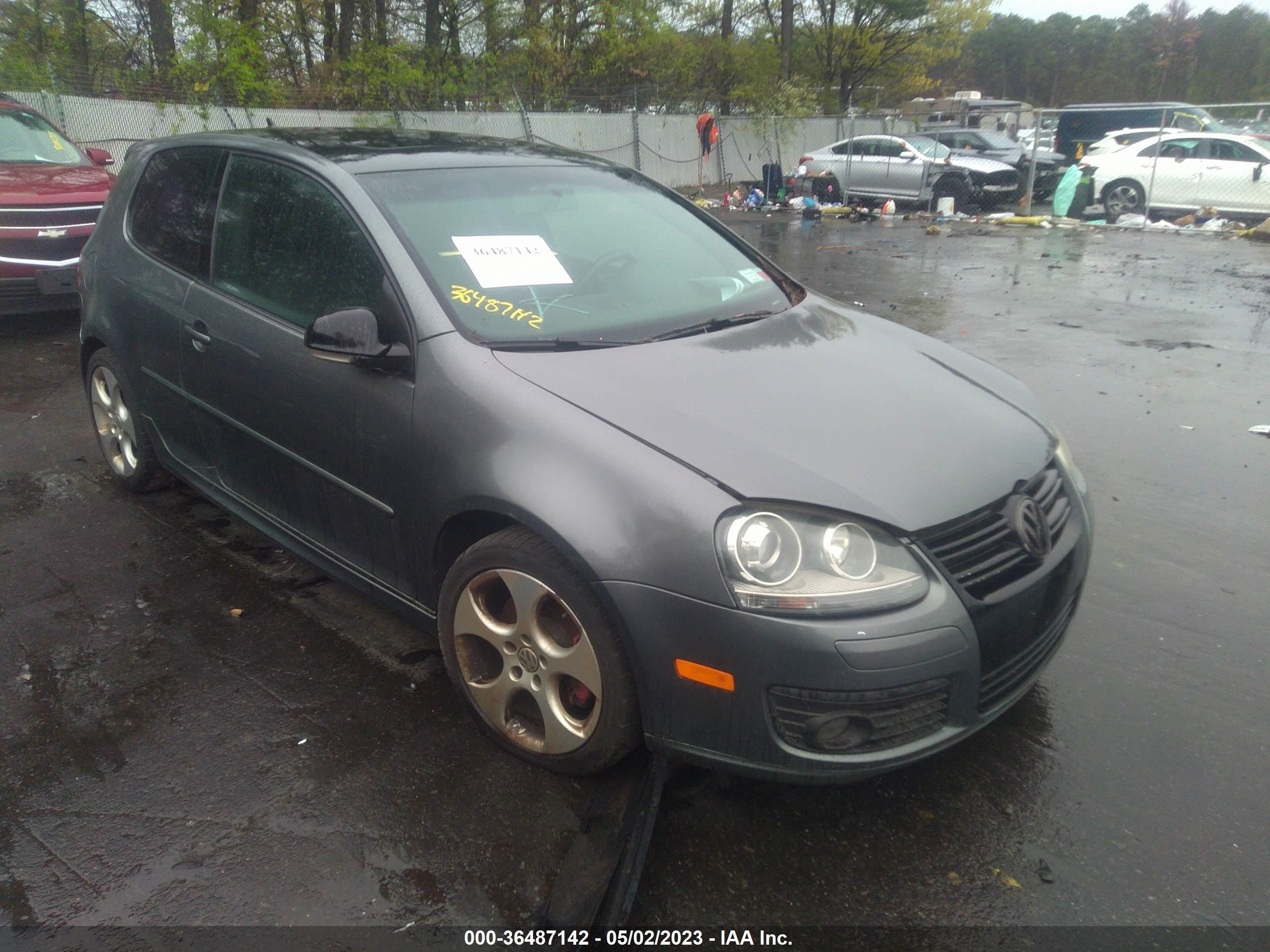 VOLKSWAGEN GTI 2009 wvwed71k89w011423