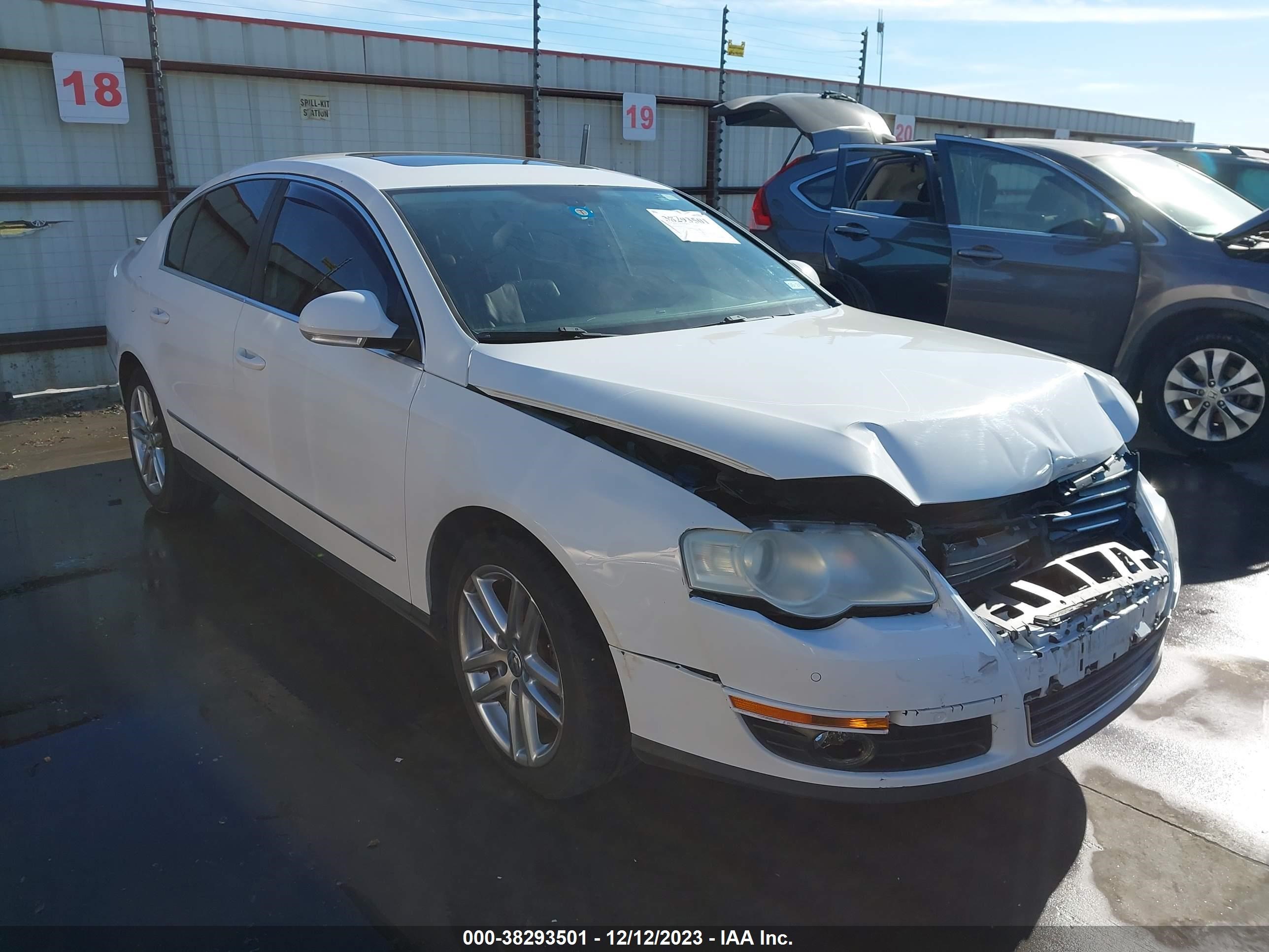 VOLKSWAGEN PASSAT 2008 wvwek73c18p086114