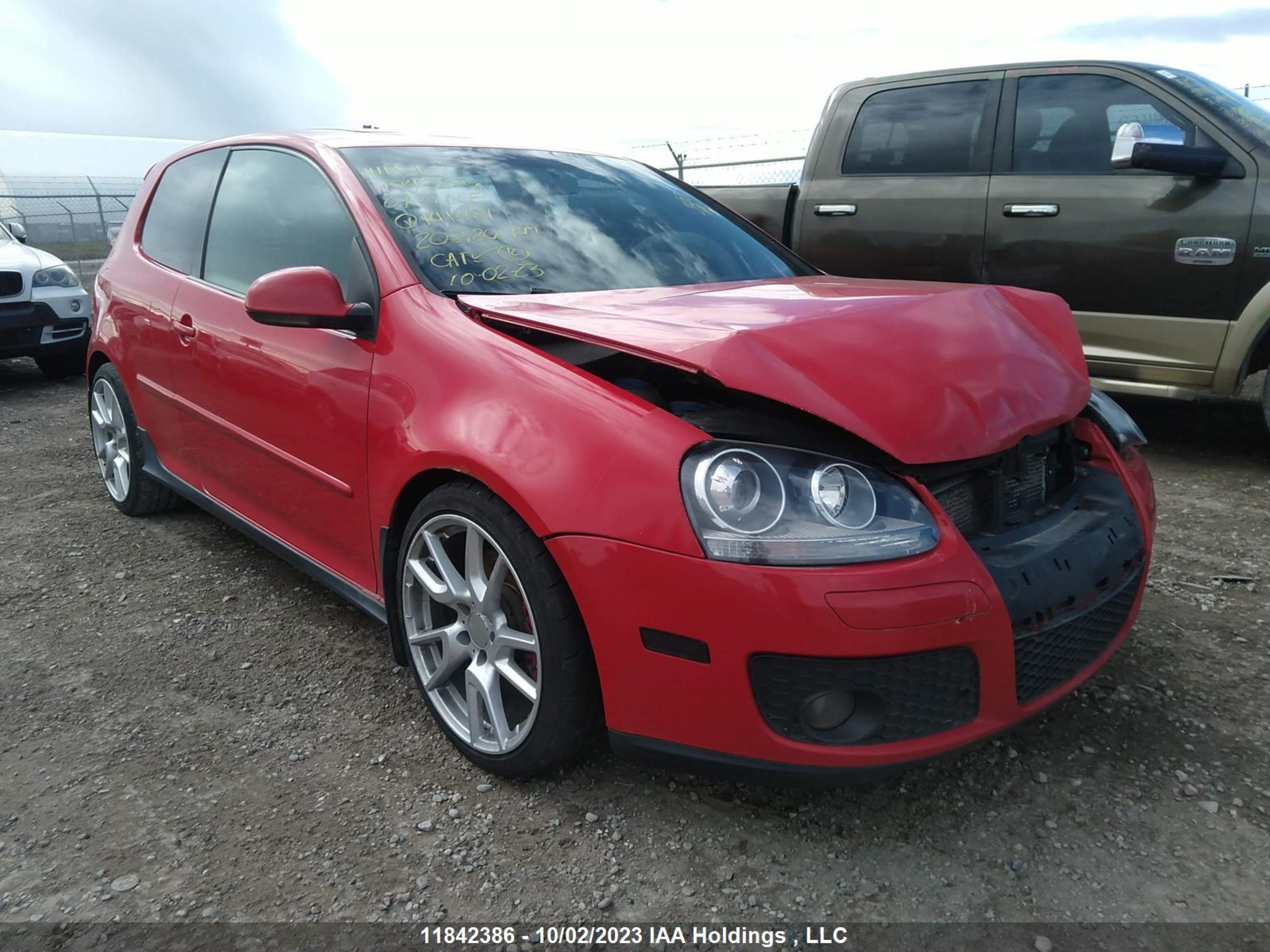 VOLKSWAGEN GTI 2007 wvwev71k07w141481