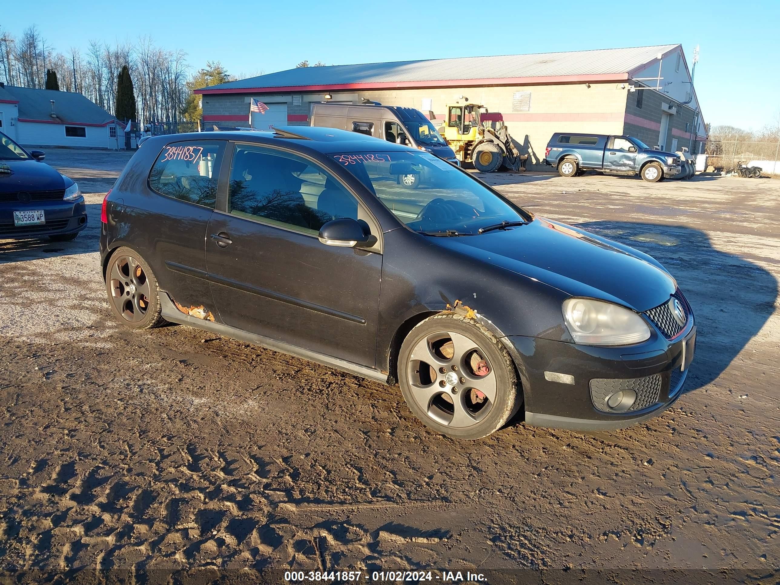 VOLKSWAGEN GTI 2008 wvwev71k18w190349