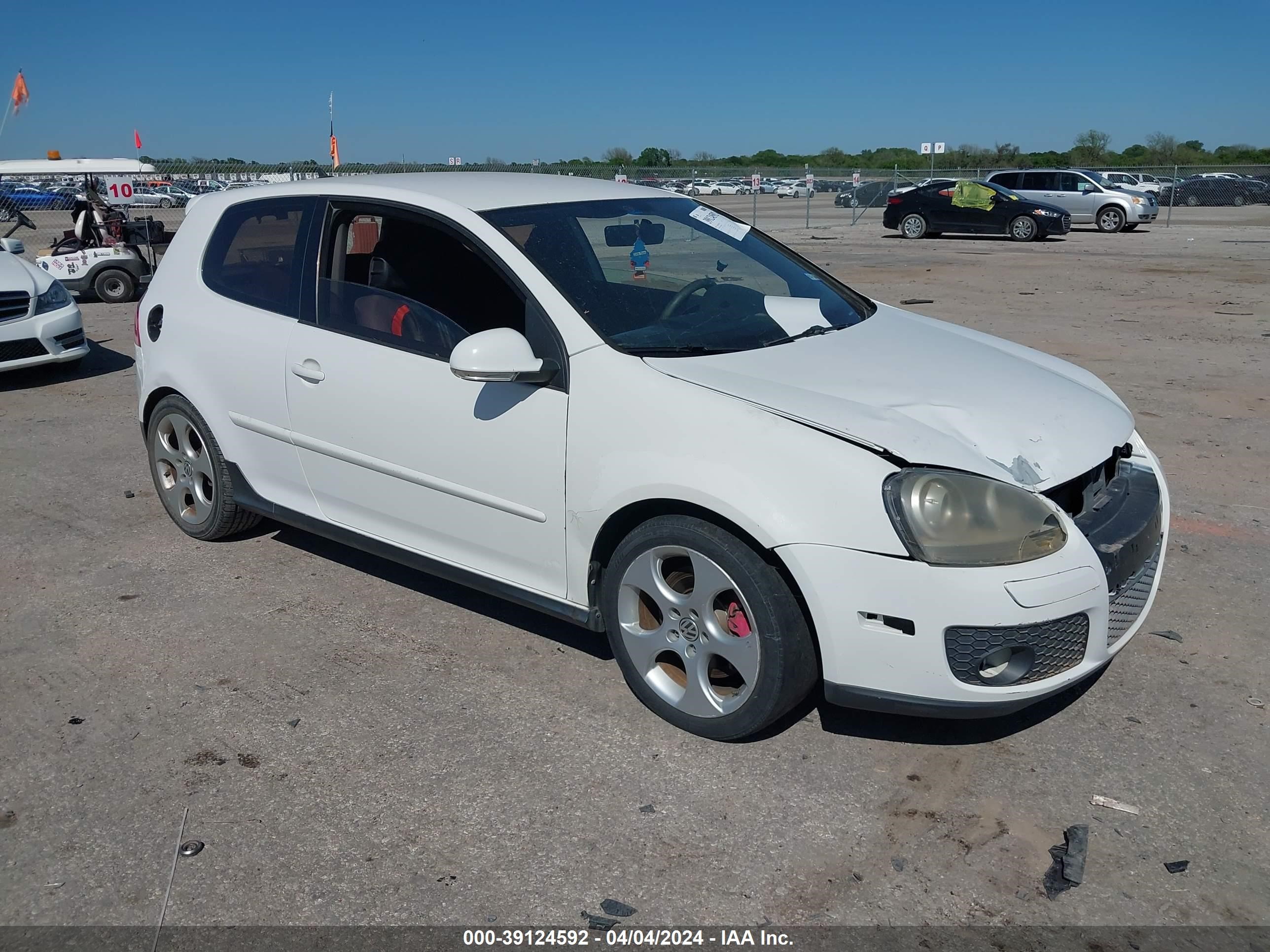 VOLKSWAGEN GTI 2009 wvwev71k19w024866