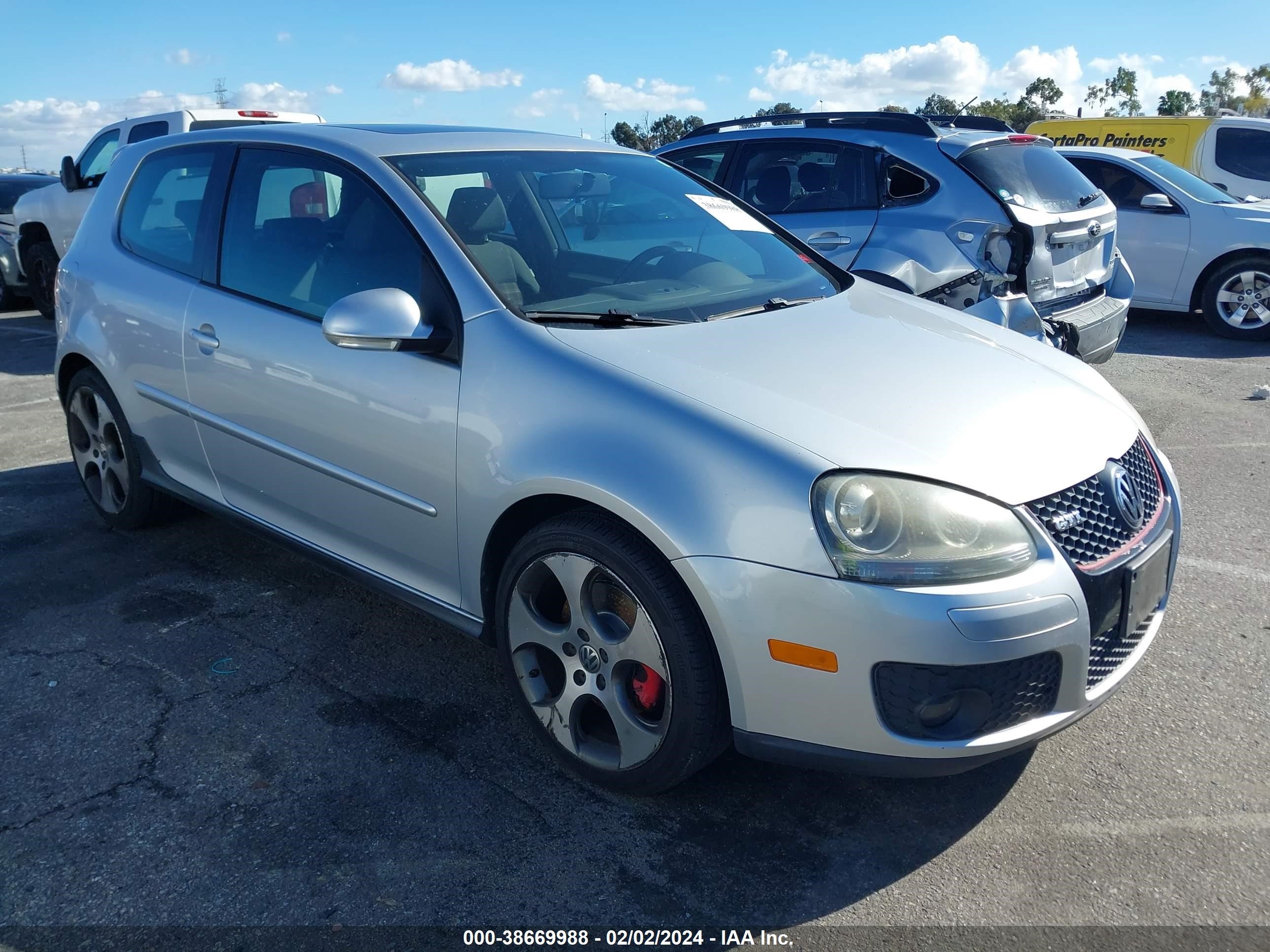 VOLKSWAGEN GTI 2007 wvwev71k27w280611