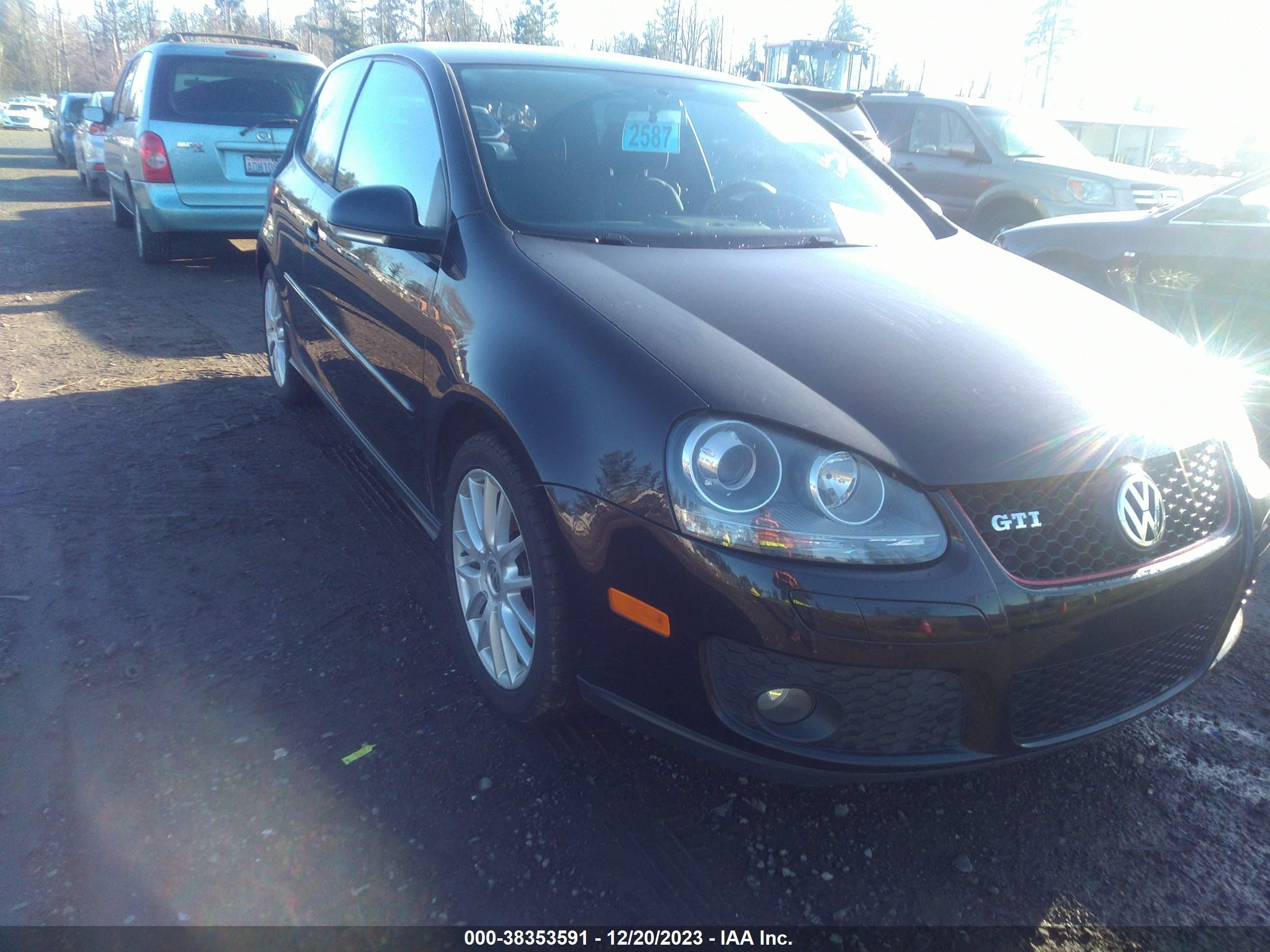 VOLKSWAGEN GTI 2006 wvwev71k46w108109