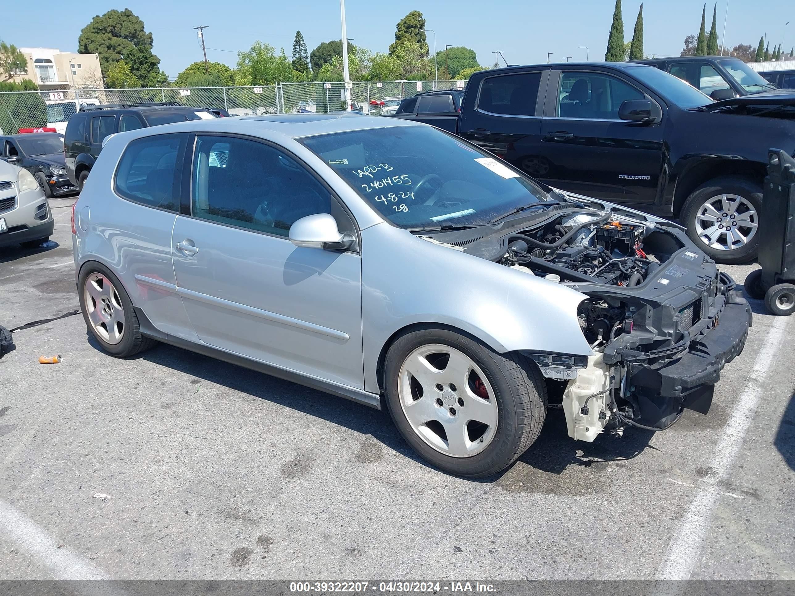 VOLKSWAGEN GTI 2006 wvwev71k76w144909