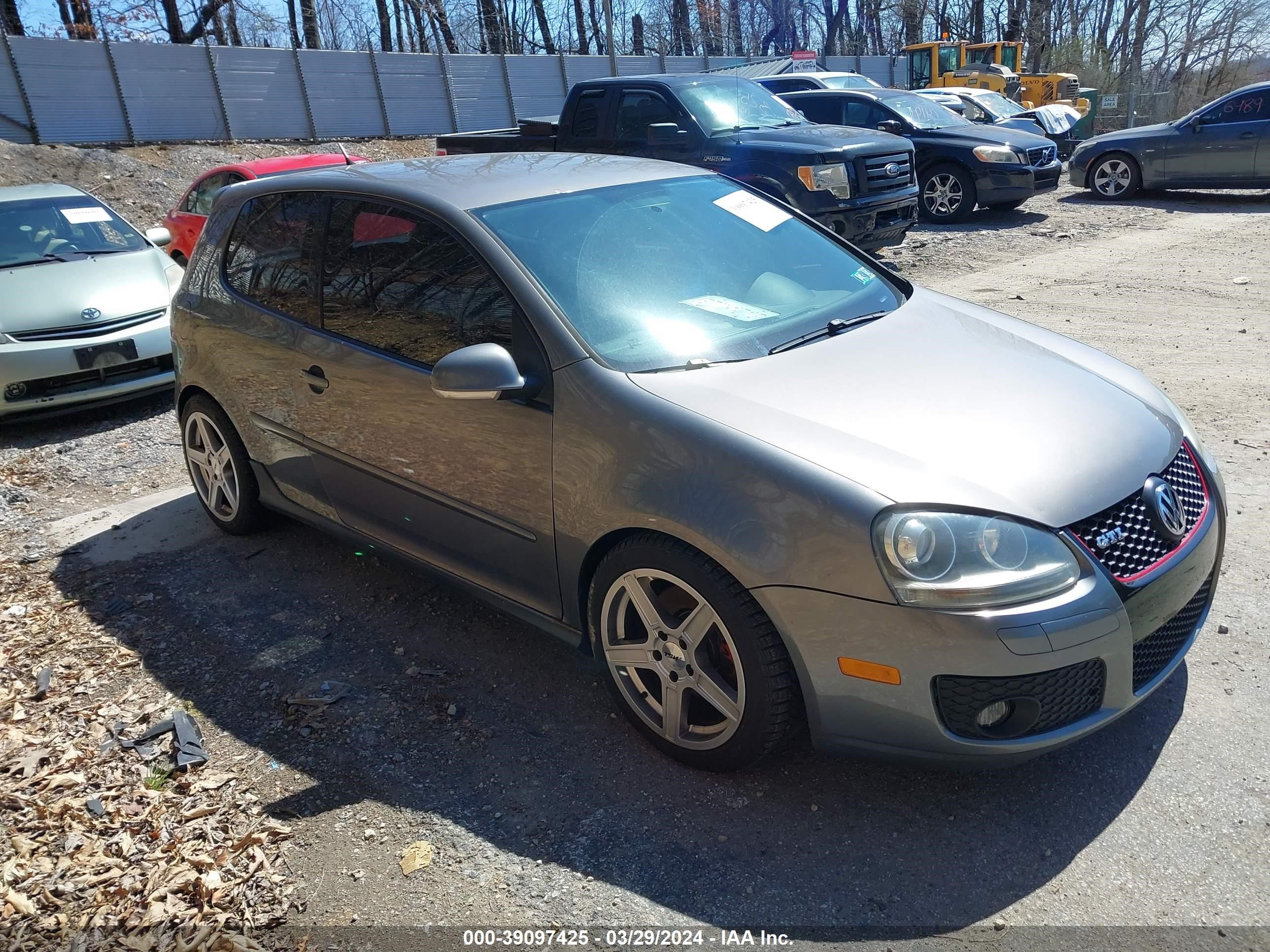 VOLKSWAGEN GTI 2007 wvwev71k87w087511