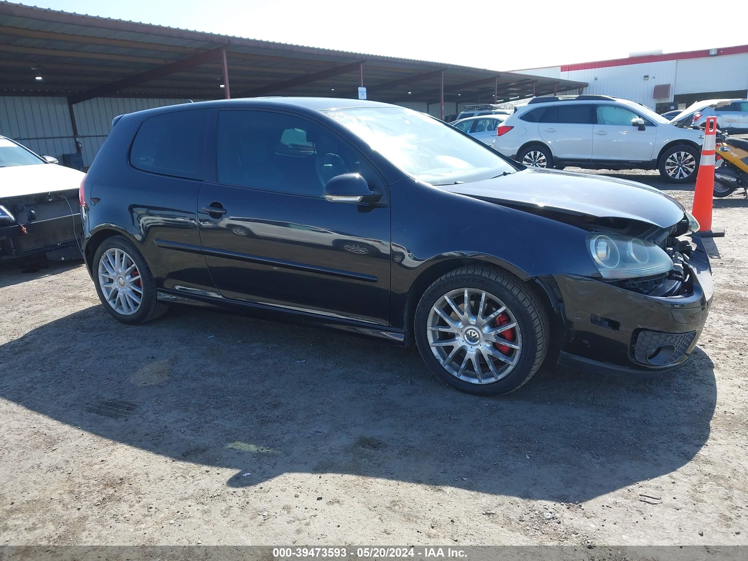 VOLKSWAGEN GTI 2007 wvwev71k87w132690