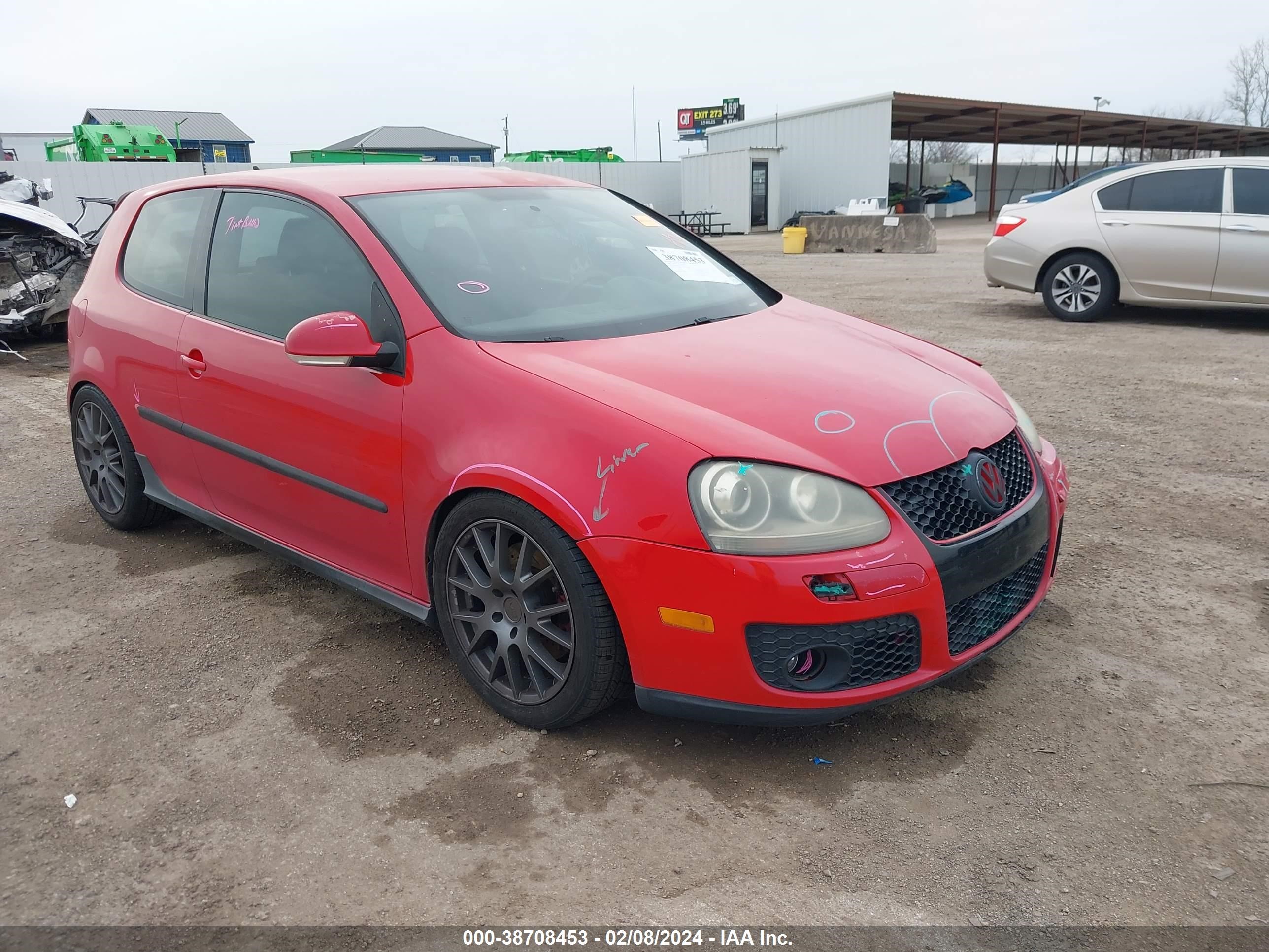 VOLKSWAGEN GTI 2007 wvwev71kx7w008615