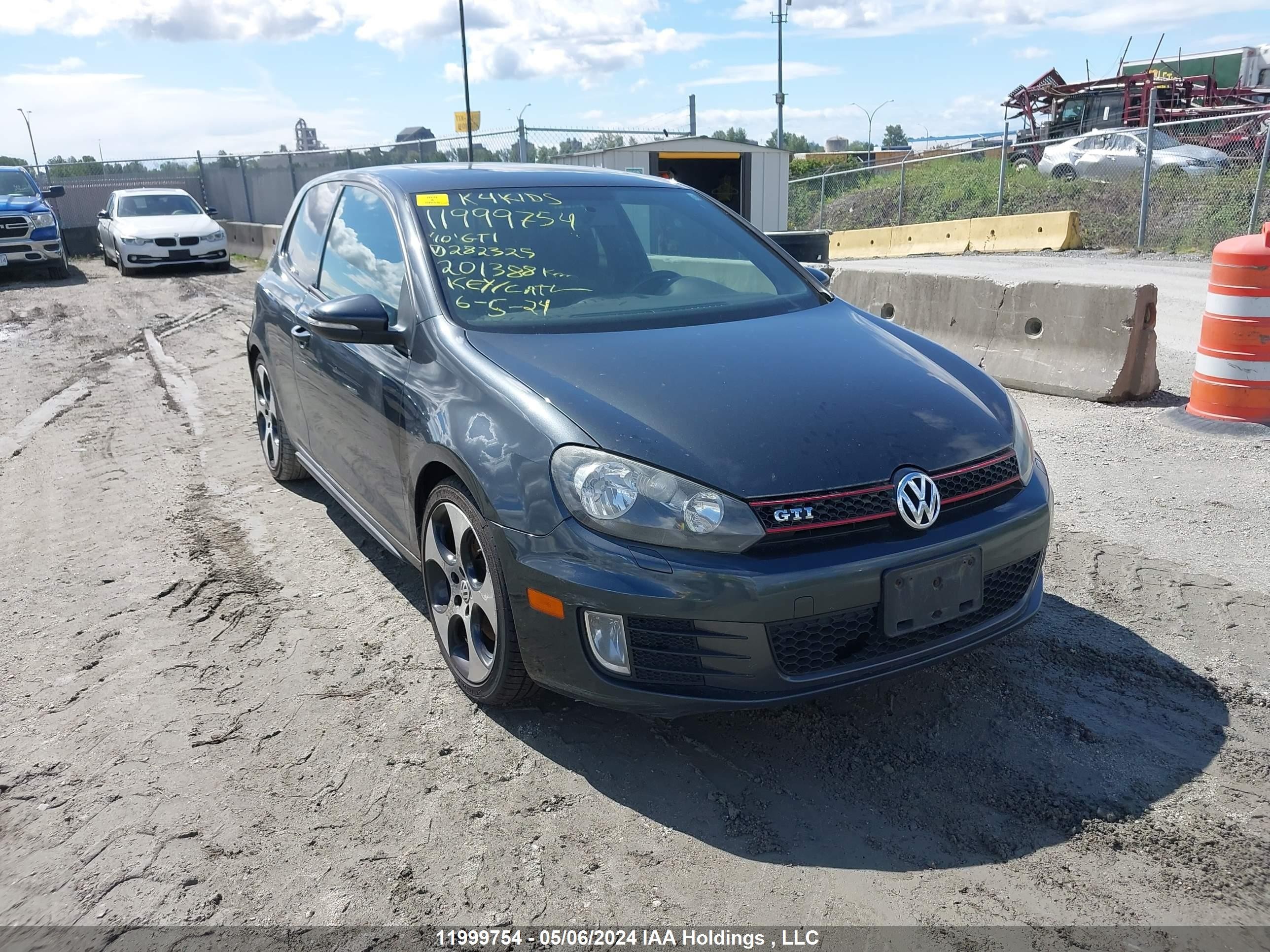 VOLKSWAGEN GTI 2010 wvwev7aj2aw282325