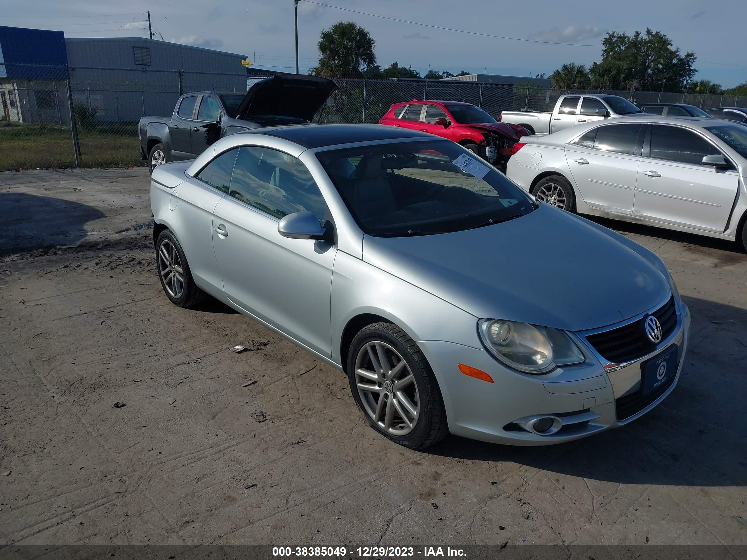 VOLKSWAGEN EOS 2008 wvwfa71f48v033097