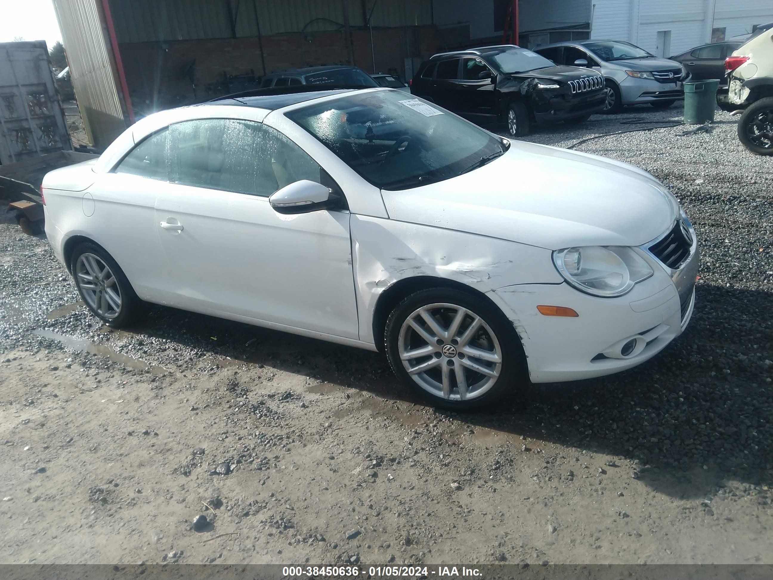 VOLKSWAGEN EOS 2009 wvwfa71f69v016898