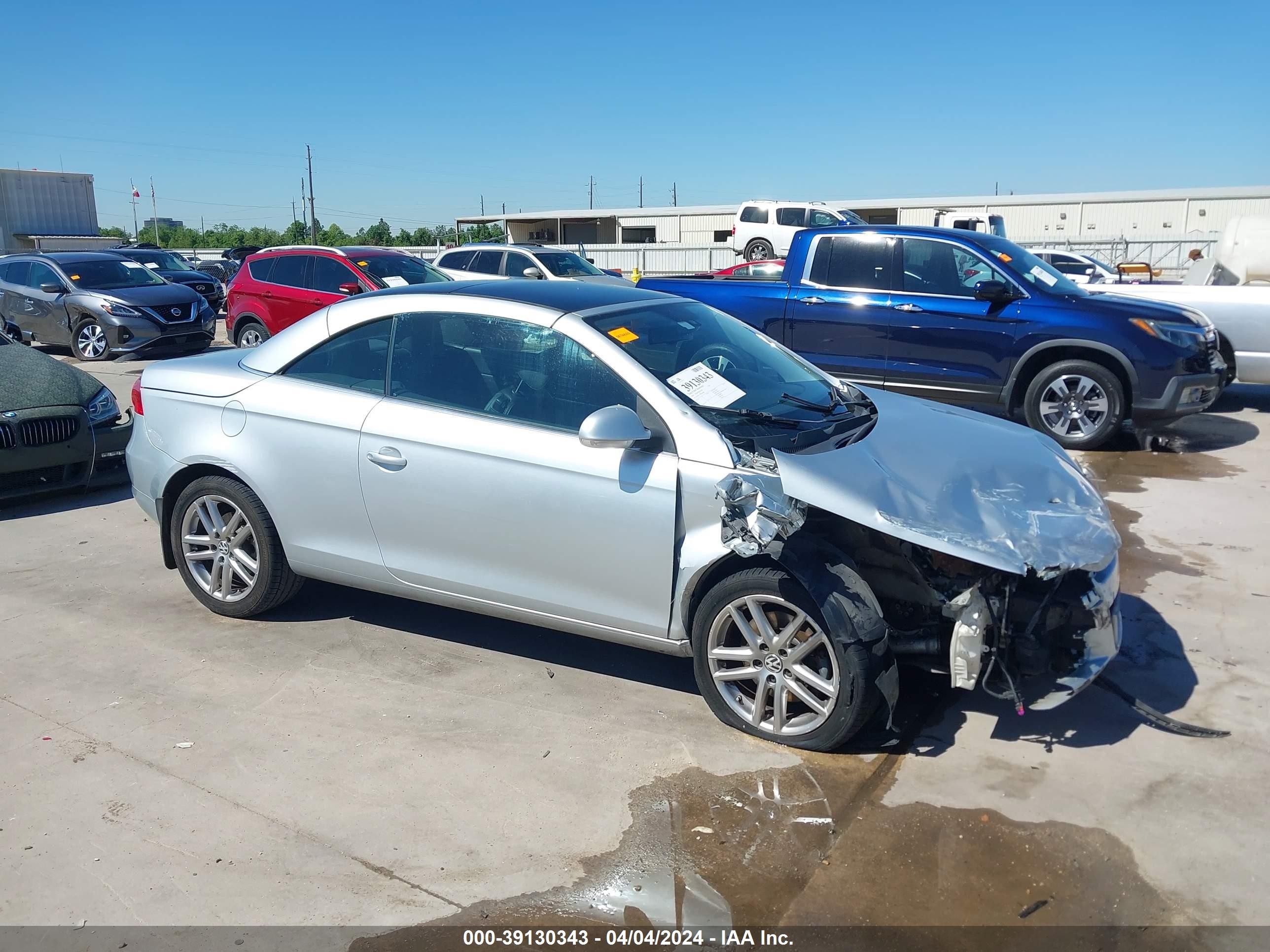 VOLKSWAGEN EOS 2008 wvwfa71fx8v002498