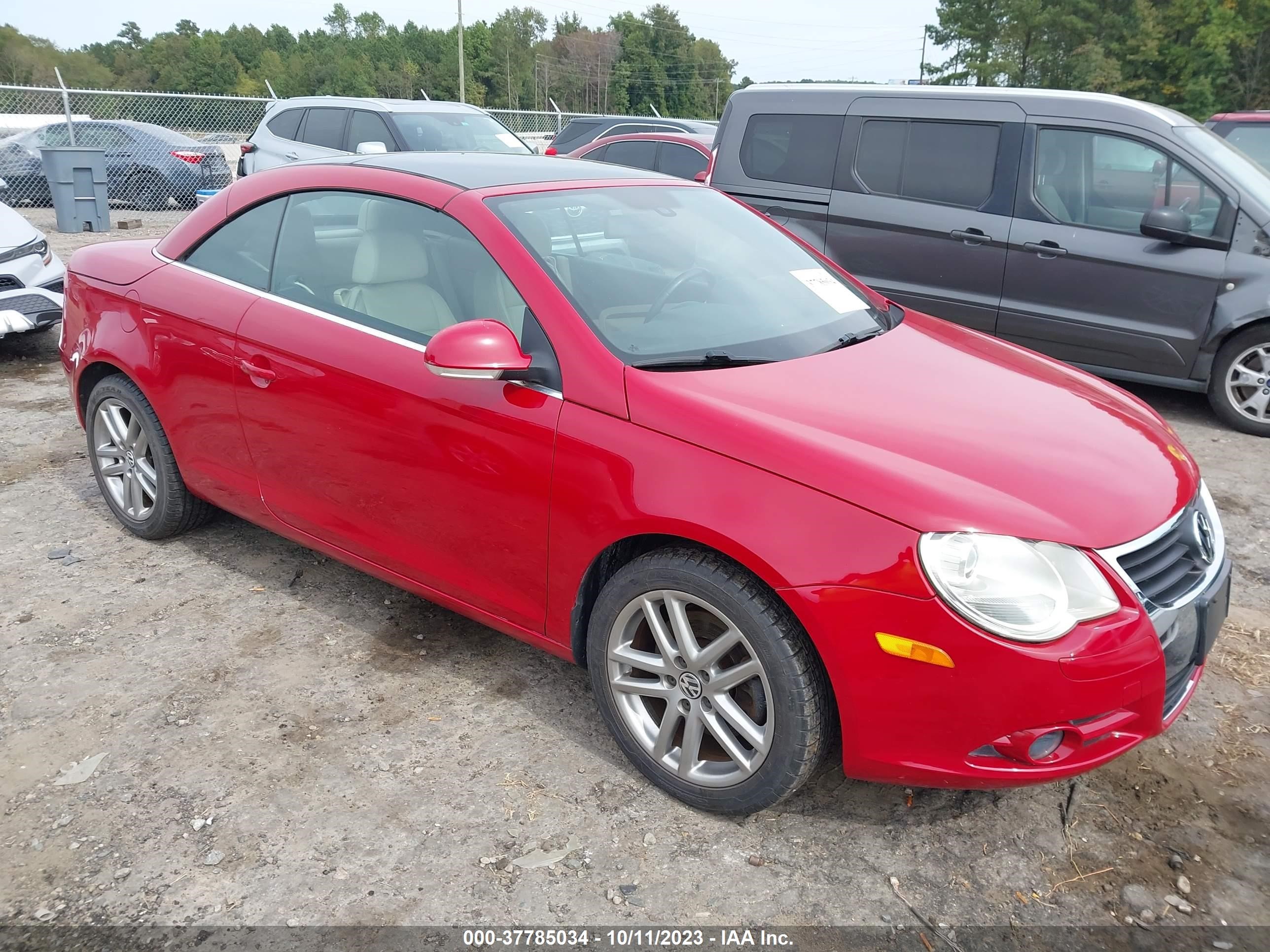 VOLKSWAGEN EOS 2008 wvwfa71fx8v054312