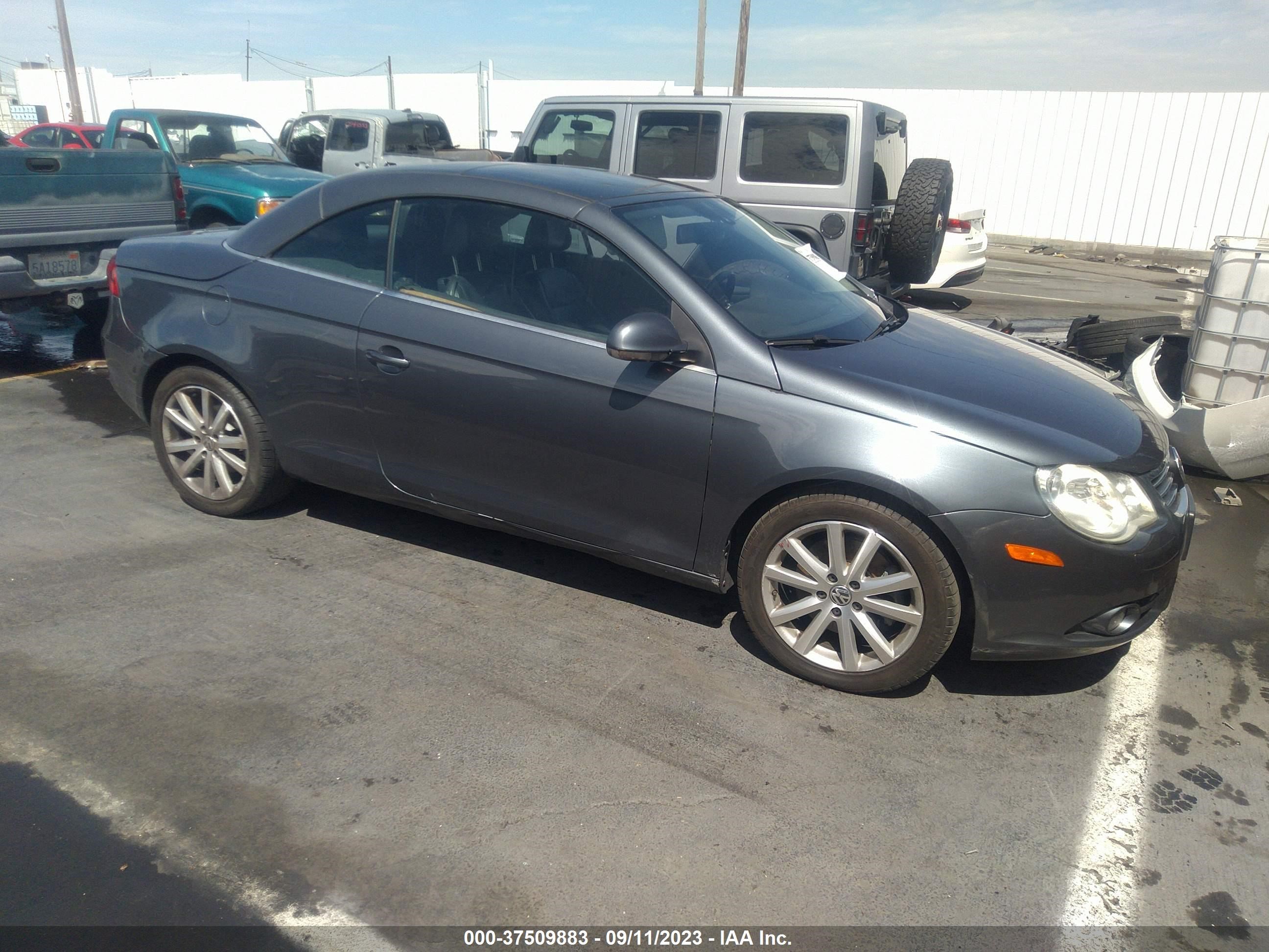 VOLKSWAGEN EOS 2007 wvwfb71f47v015078