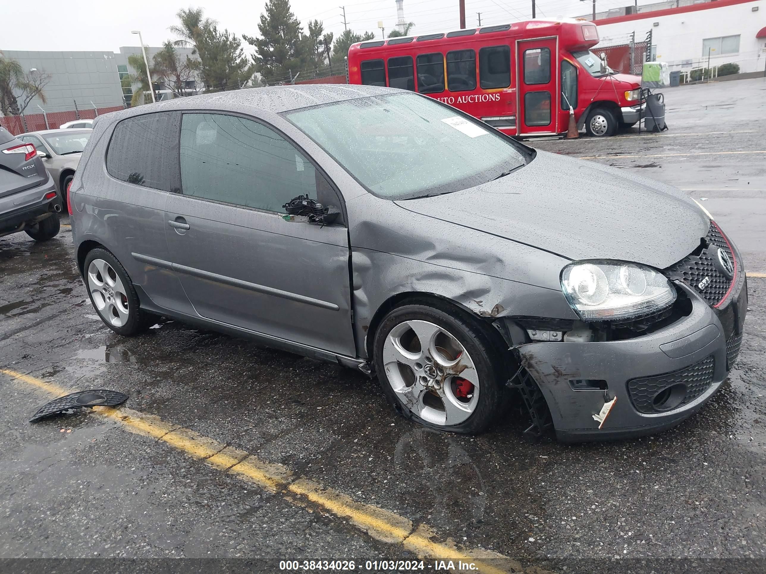 VOLKSWAGEN GTI 2009 wvwfd71k09w132550