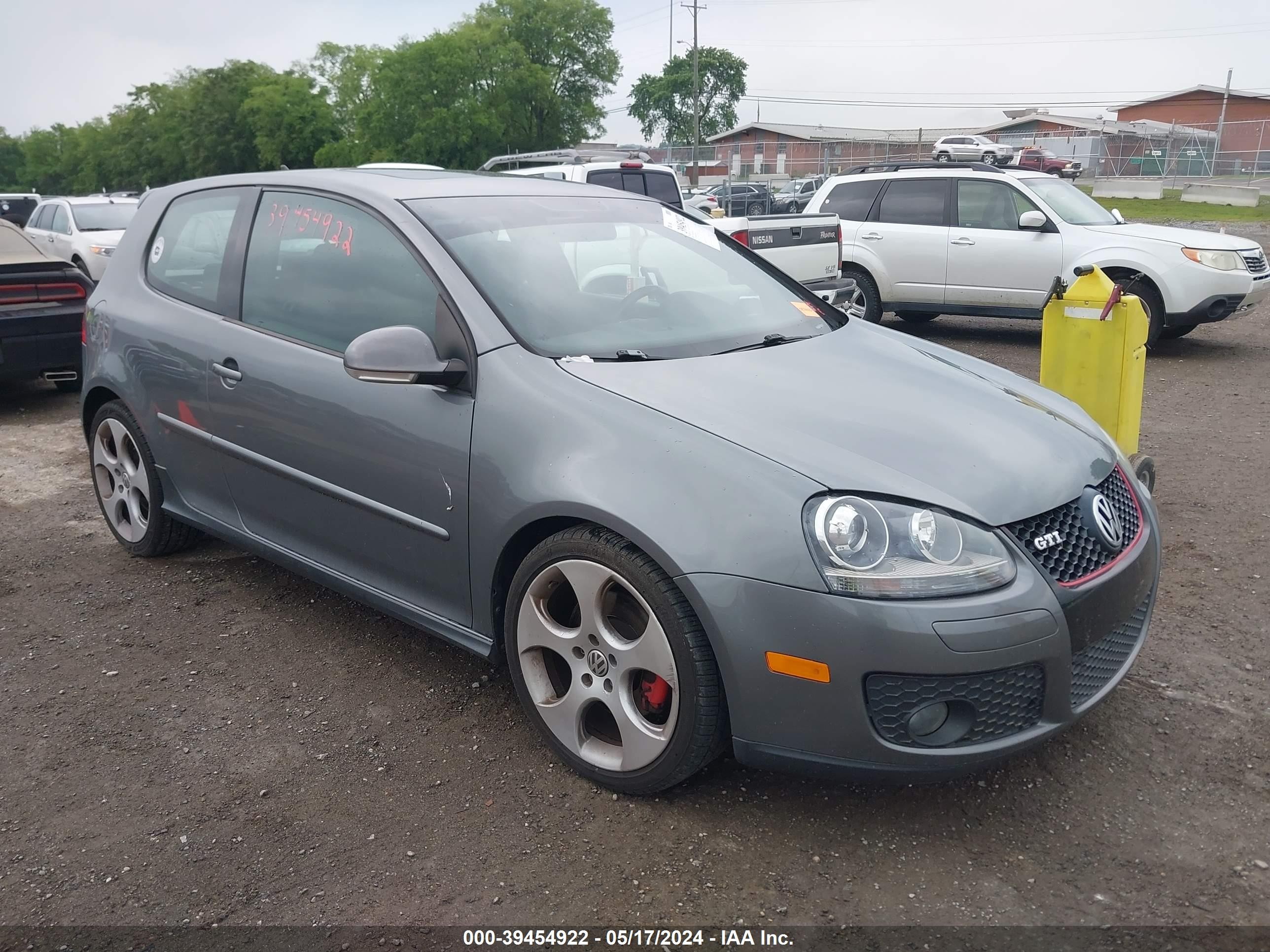 VOLKSWAGEN GTI 2009 wvwfd71k19w114736