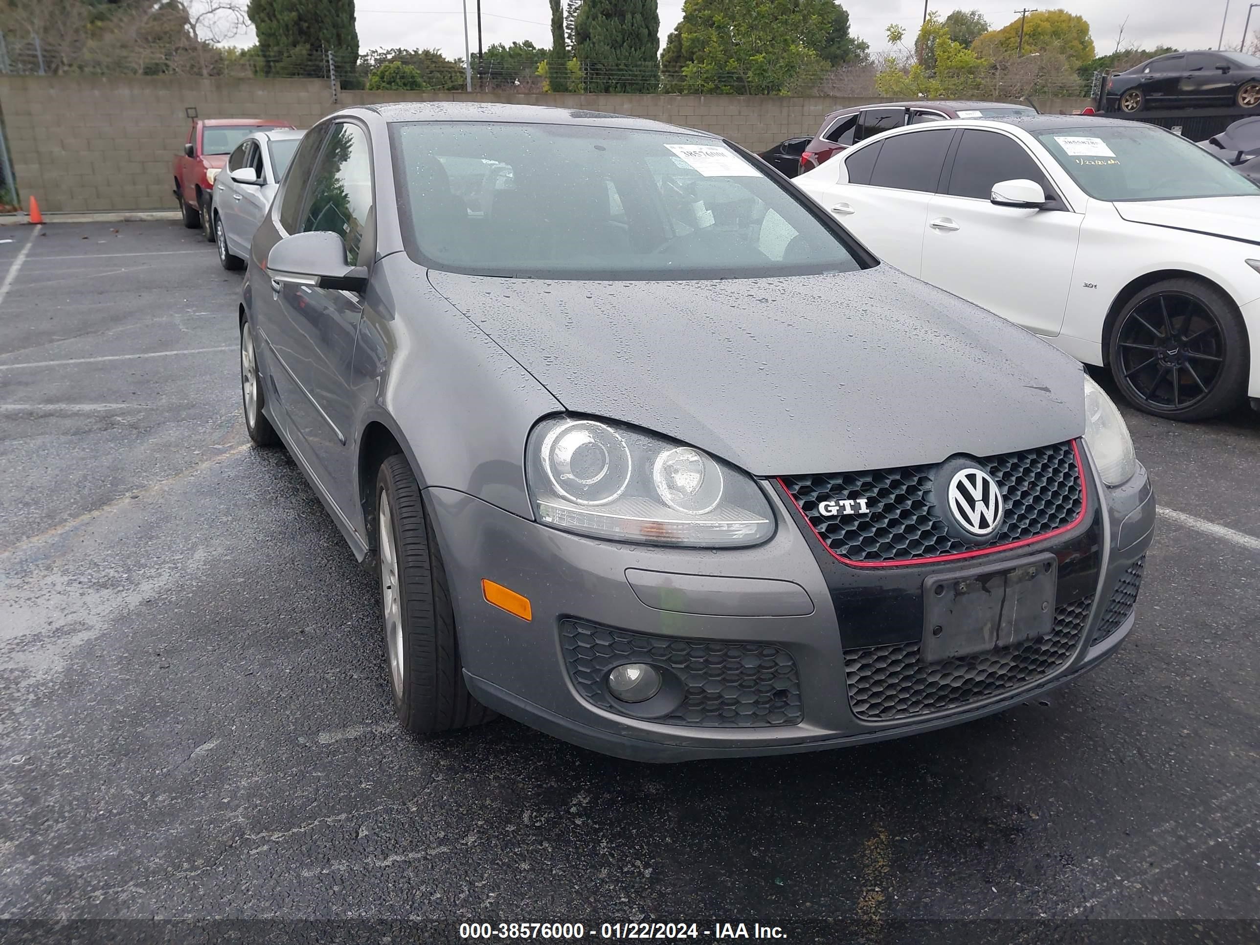 VOLKSWAGEN GTI 2009 wvwfd71k59w133628