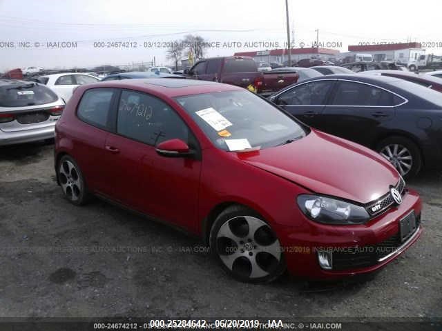 VOLKSWAGEN GTI 2012 wvwfd7ajxcw277478