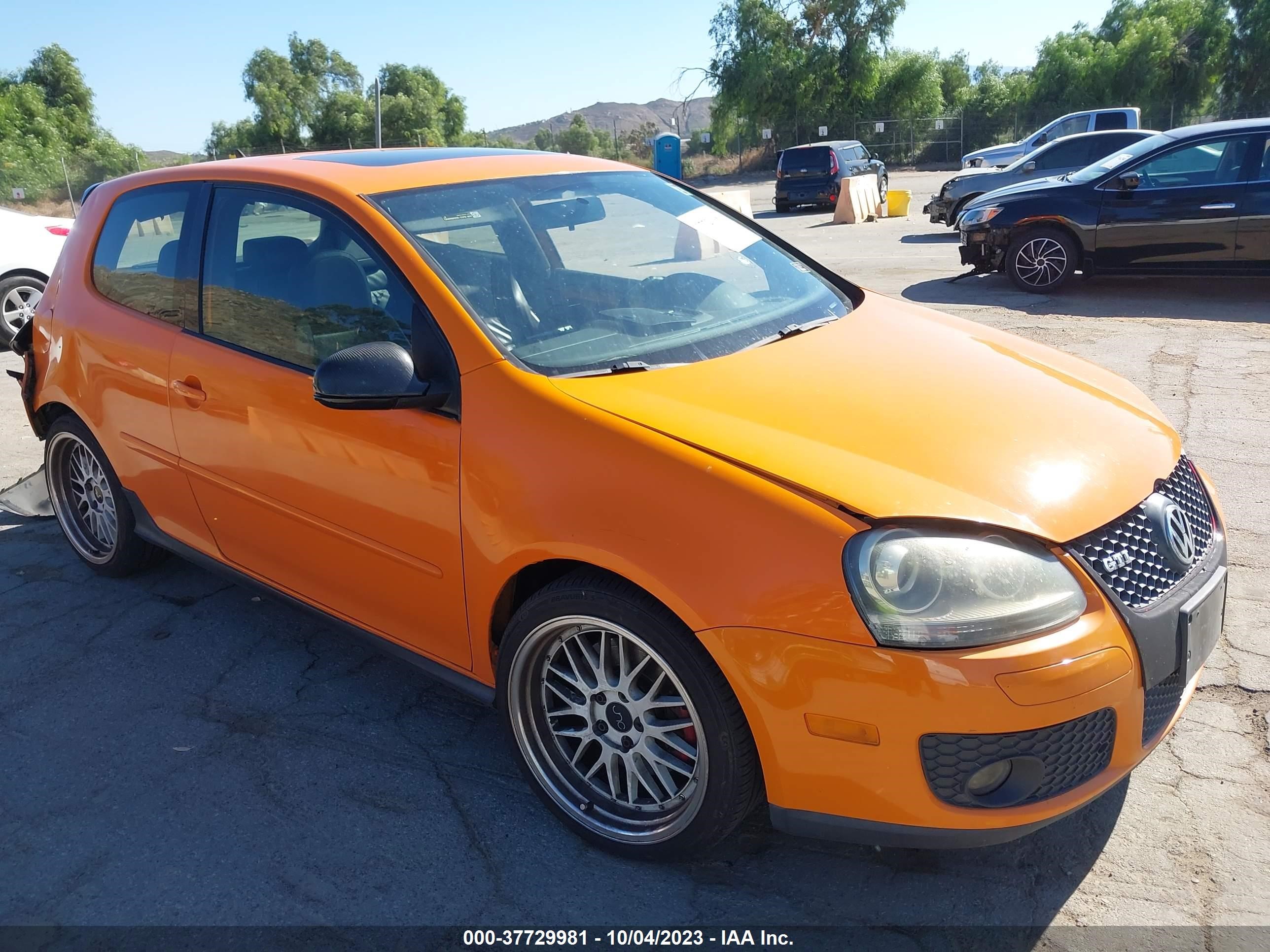 VOLKSWAGEN GTI 2007 wvwfv71k07w173352