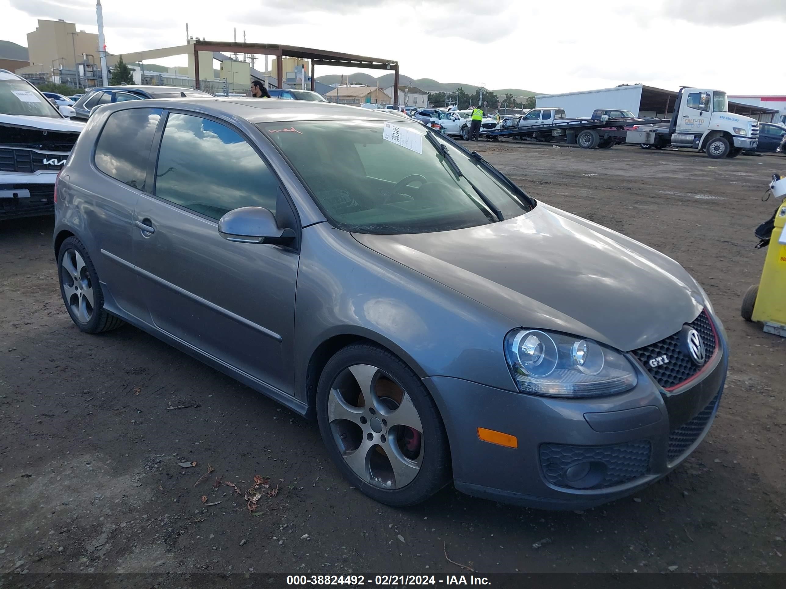 VOLKSWAGEN GTI 2008 wvwfv71k08w047672