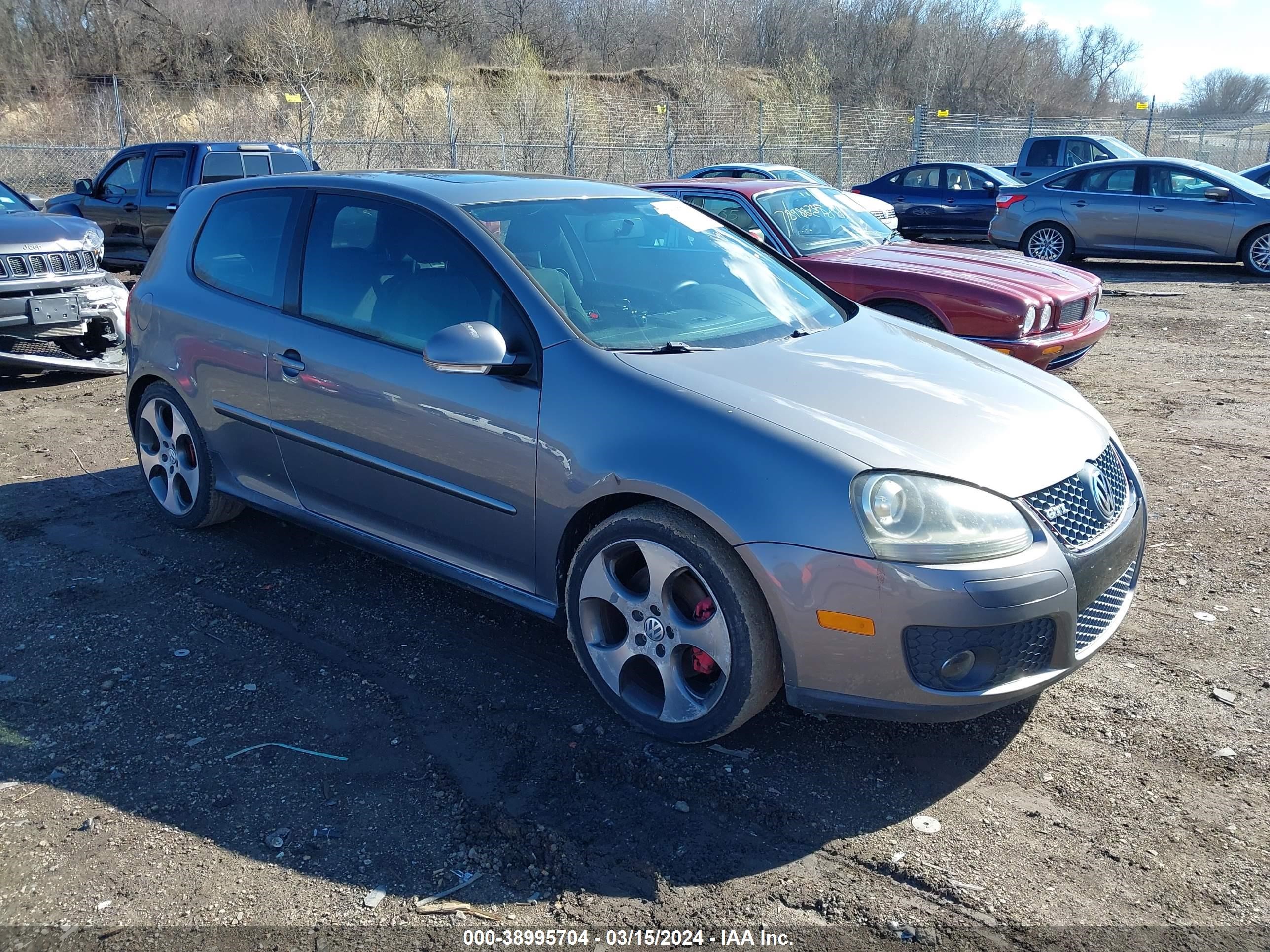 VOLKSWAGEN GTI 2008 wvwfv71k18w296305